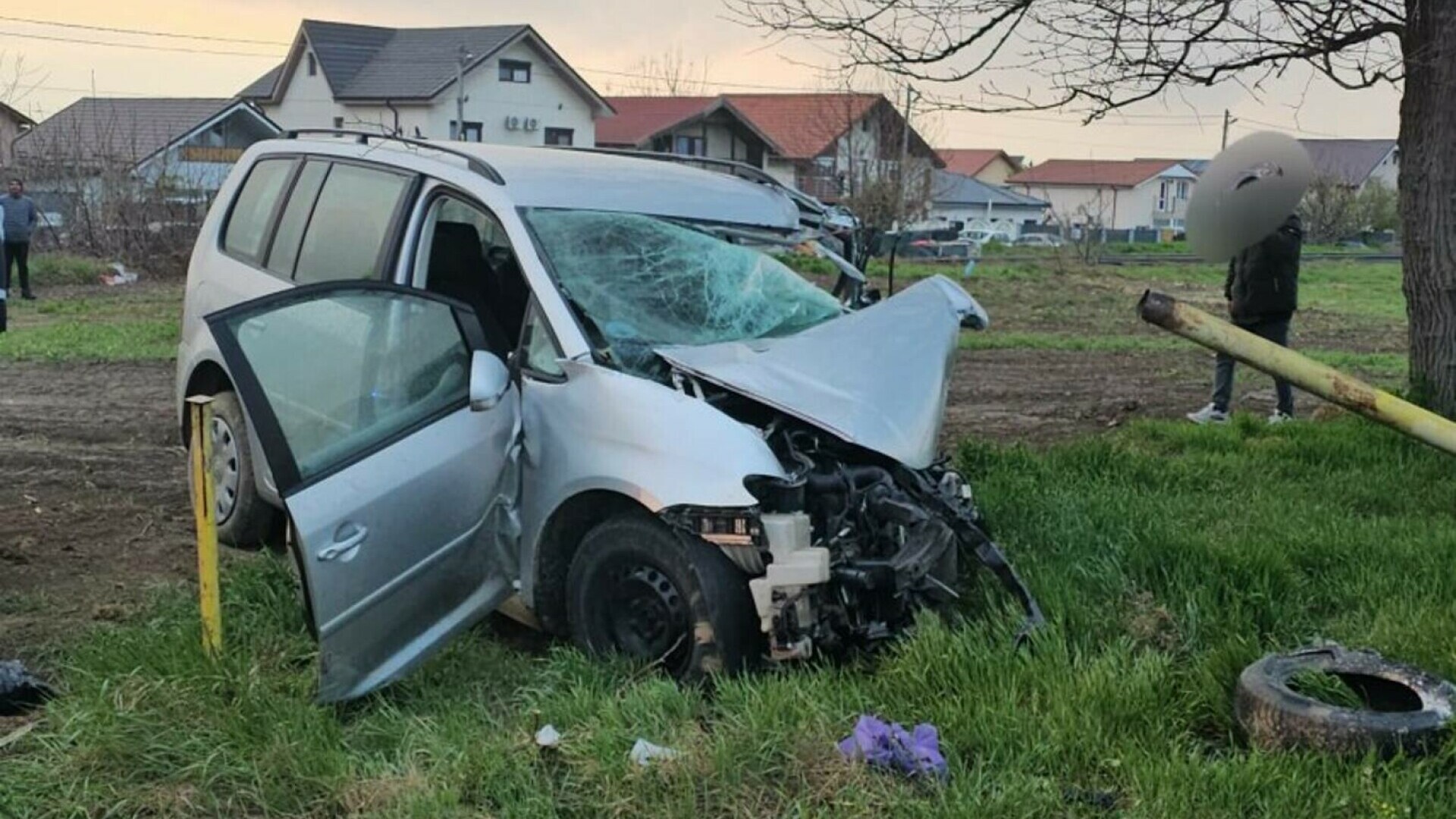 Doi şoferi au murit după ce au intrat în coliziune frontală, între Năvodari şi Lumina, în județul Constanța