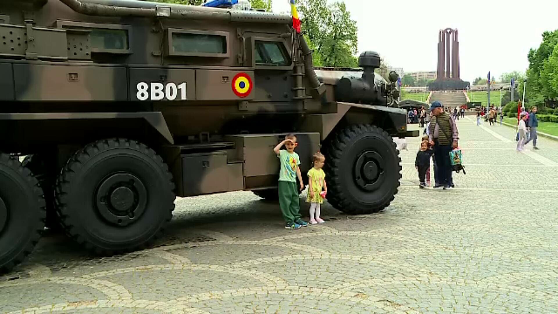 Ziua Forțelor Terestre ale României, sărbătorită în Capitală. Armata se mândrește cu cele mai noi achiziții