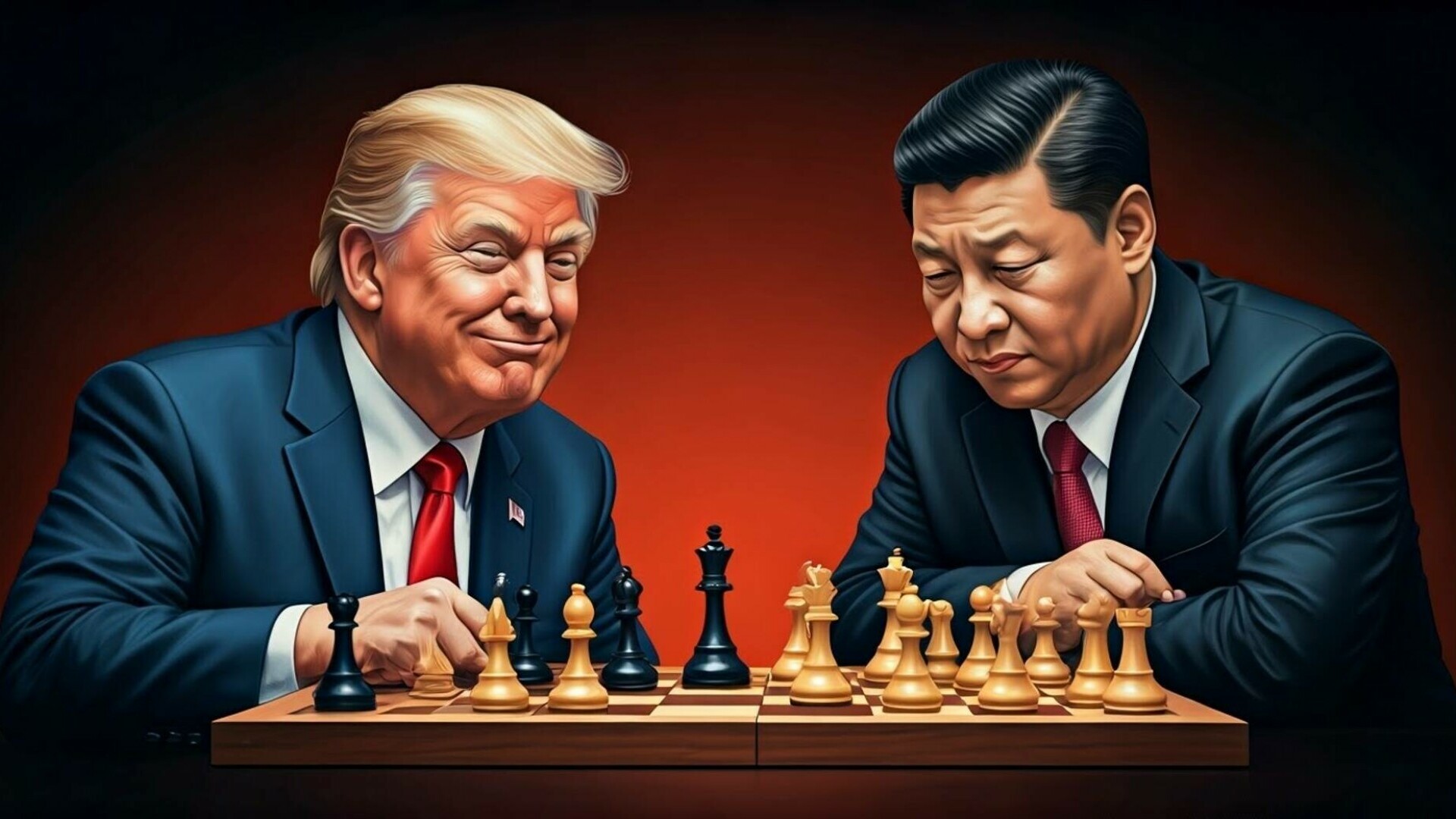 donald trump xi jinping AI