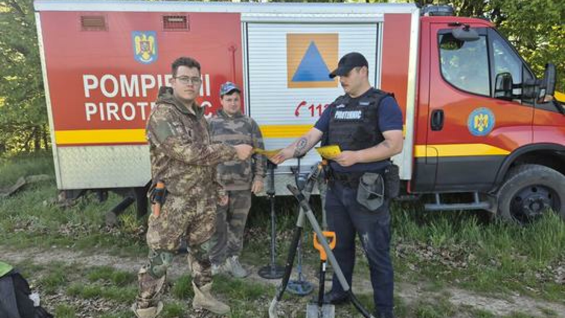 muniţie neexplodată Iasi