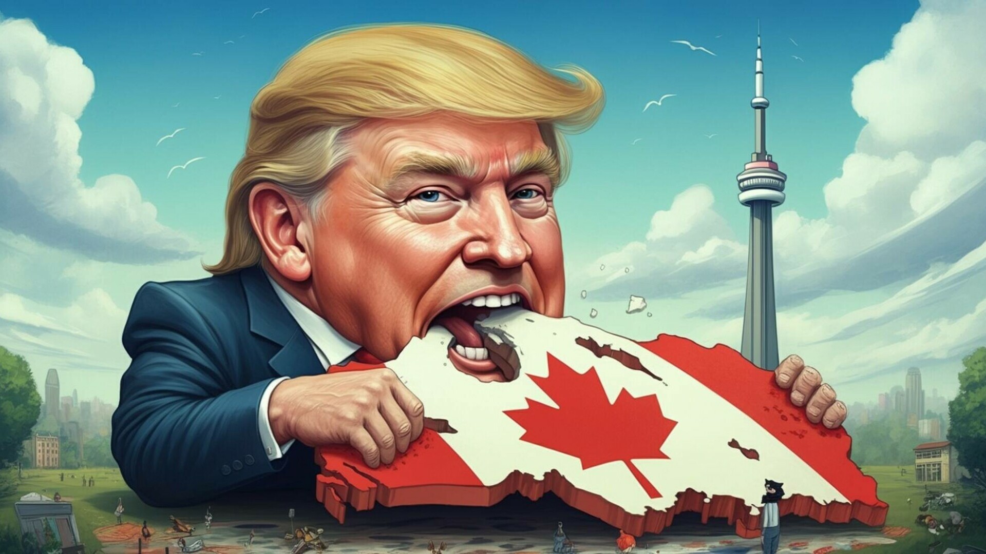 donald trump canada AI