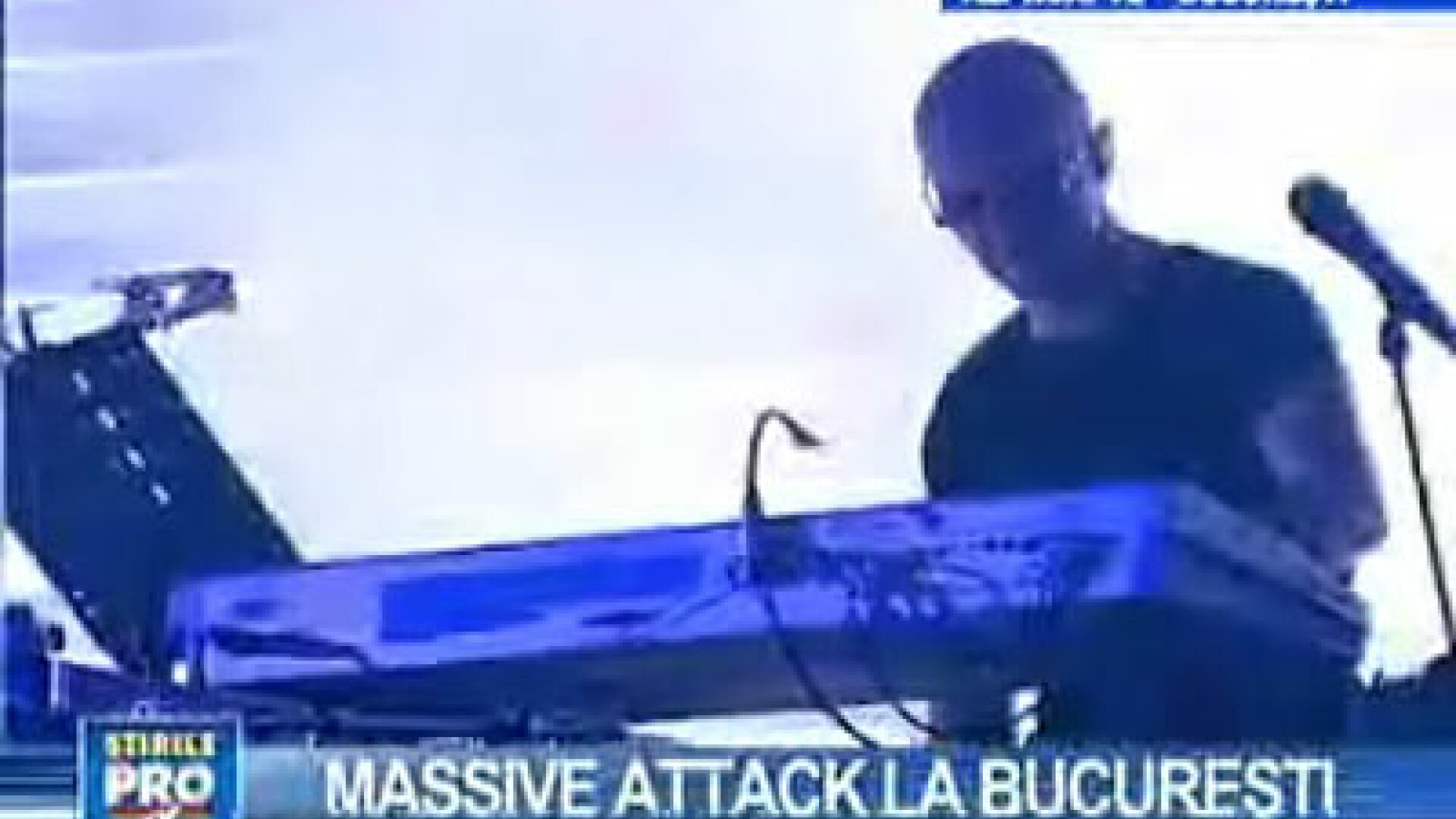 Massive Attack se află pentru prima oară în România