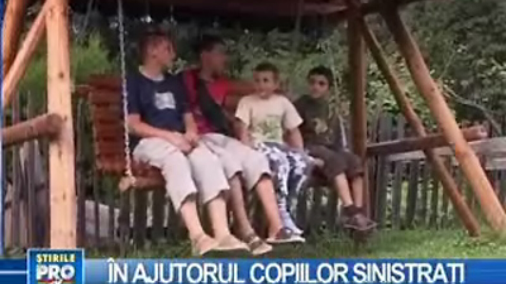 Copiii sinistraţilor, în vacanţă