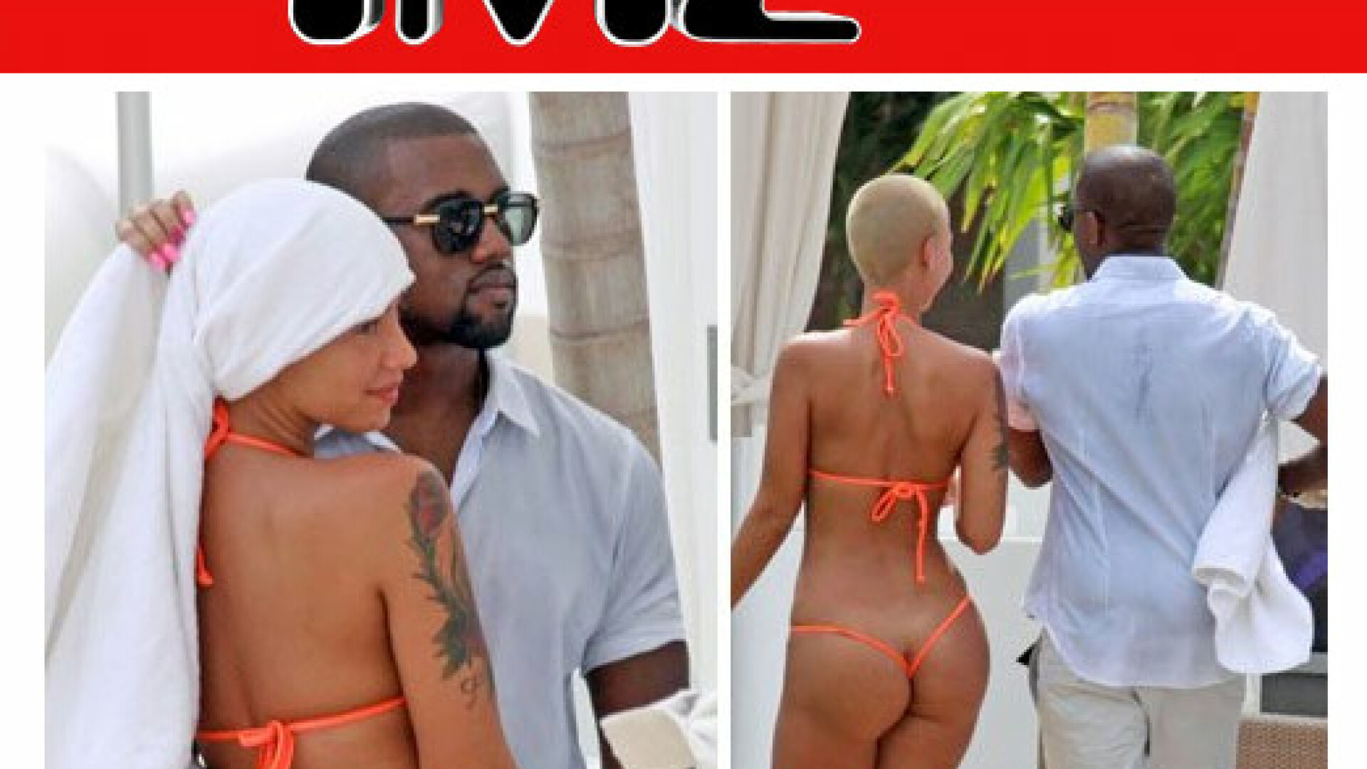 Kanye West si Amber Rose