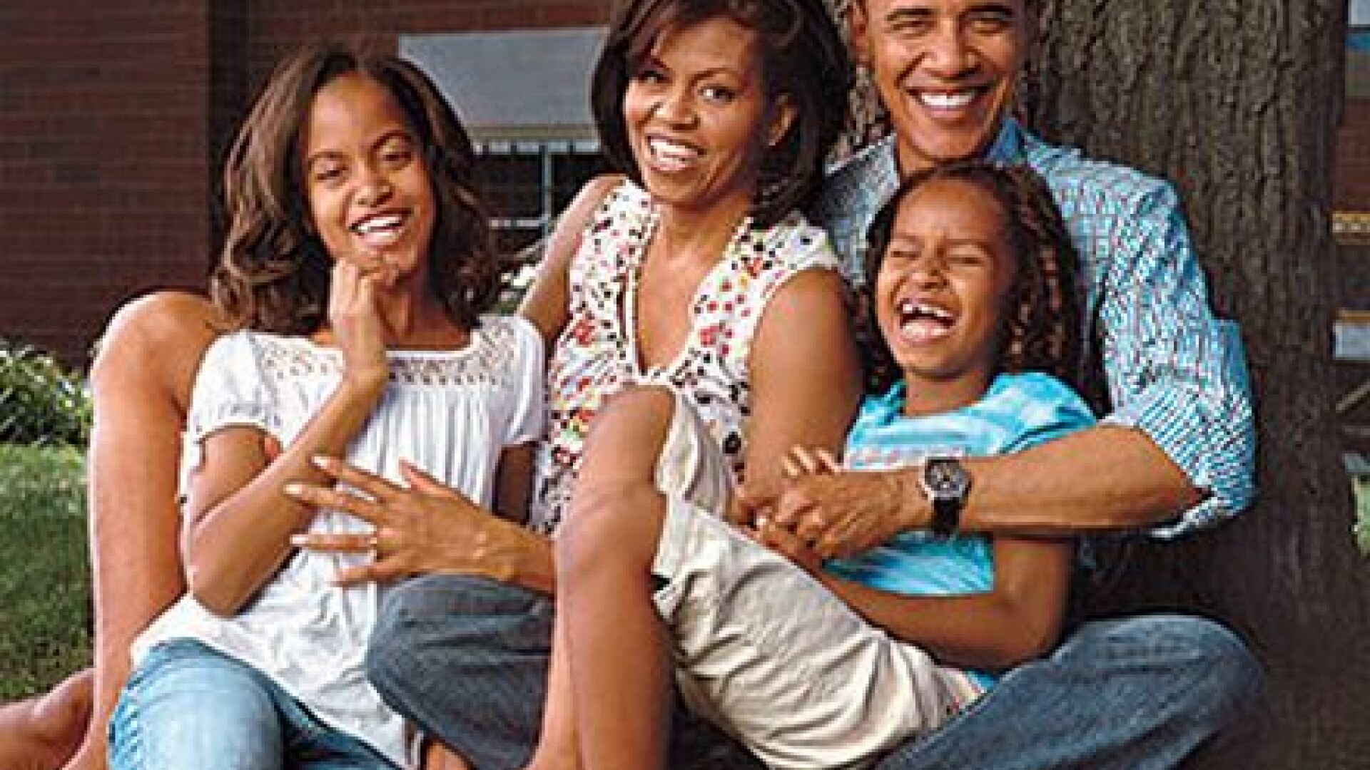 Barack Obama si familia