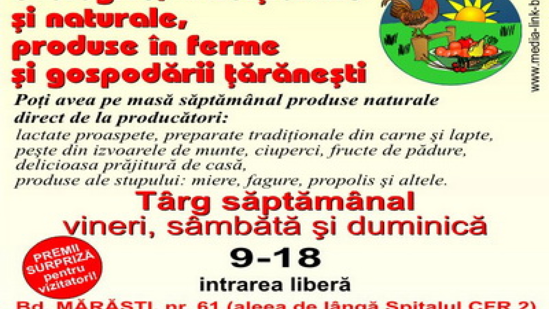 Targ de produse naturale