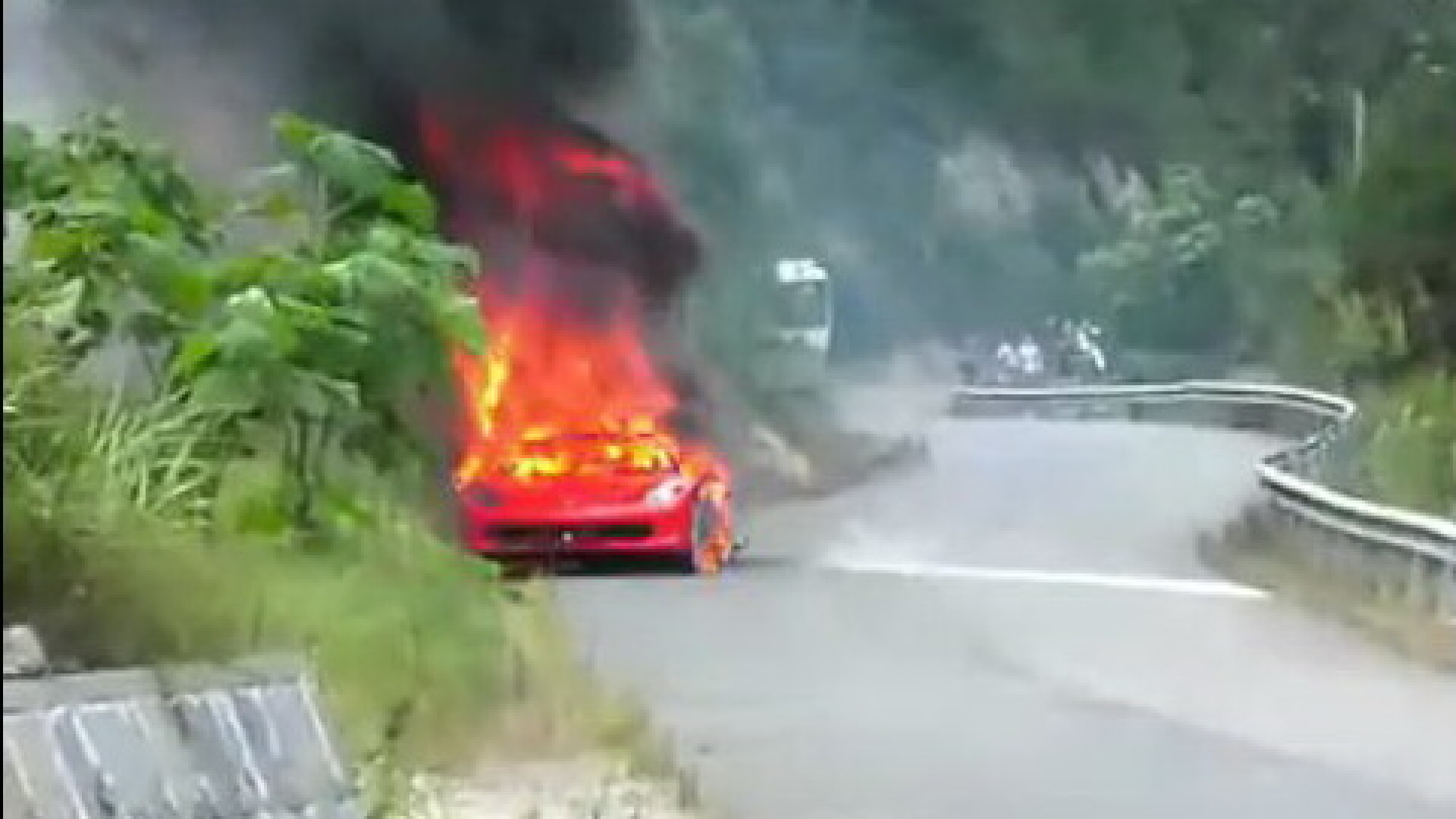 Ferrari, incendii