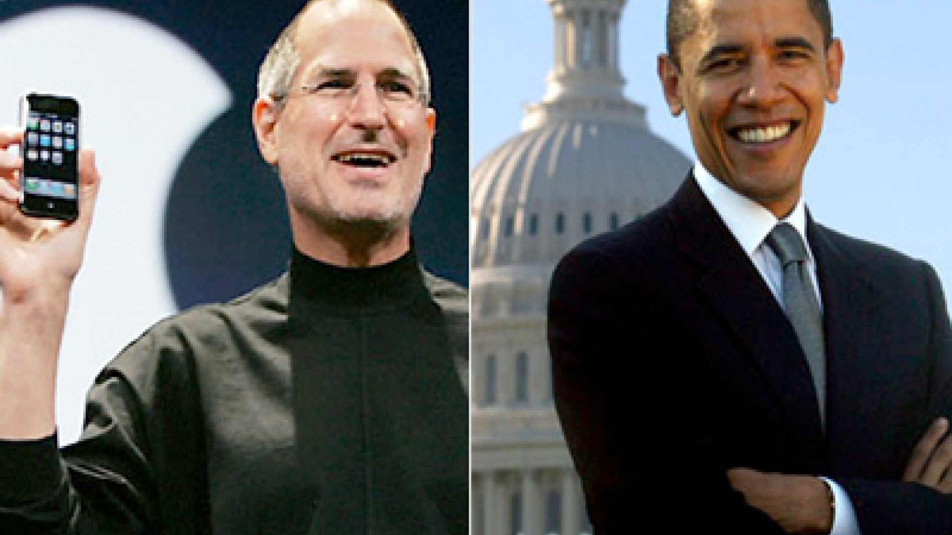 Steve Jobs si Barack Obama