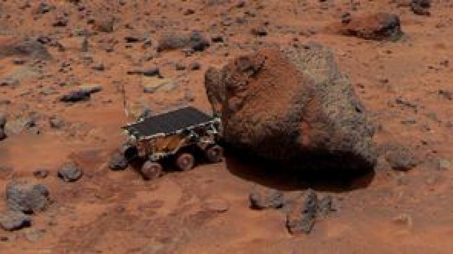 robotel pe Marte