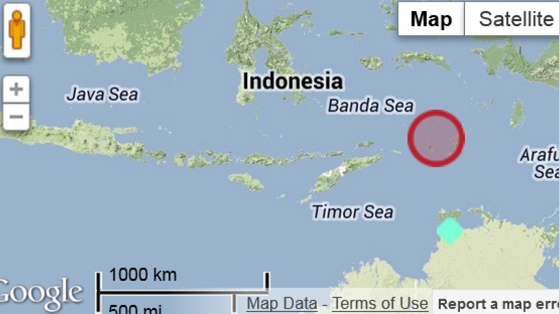 harta cutremur Indonezia