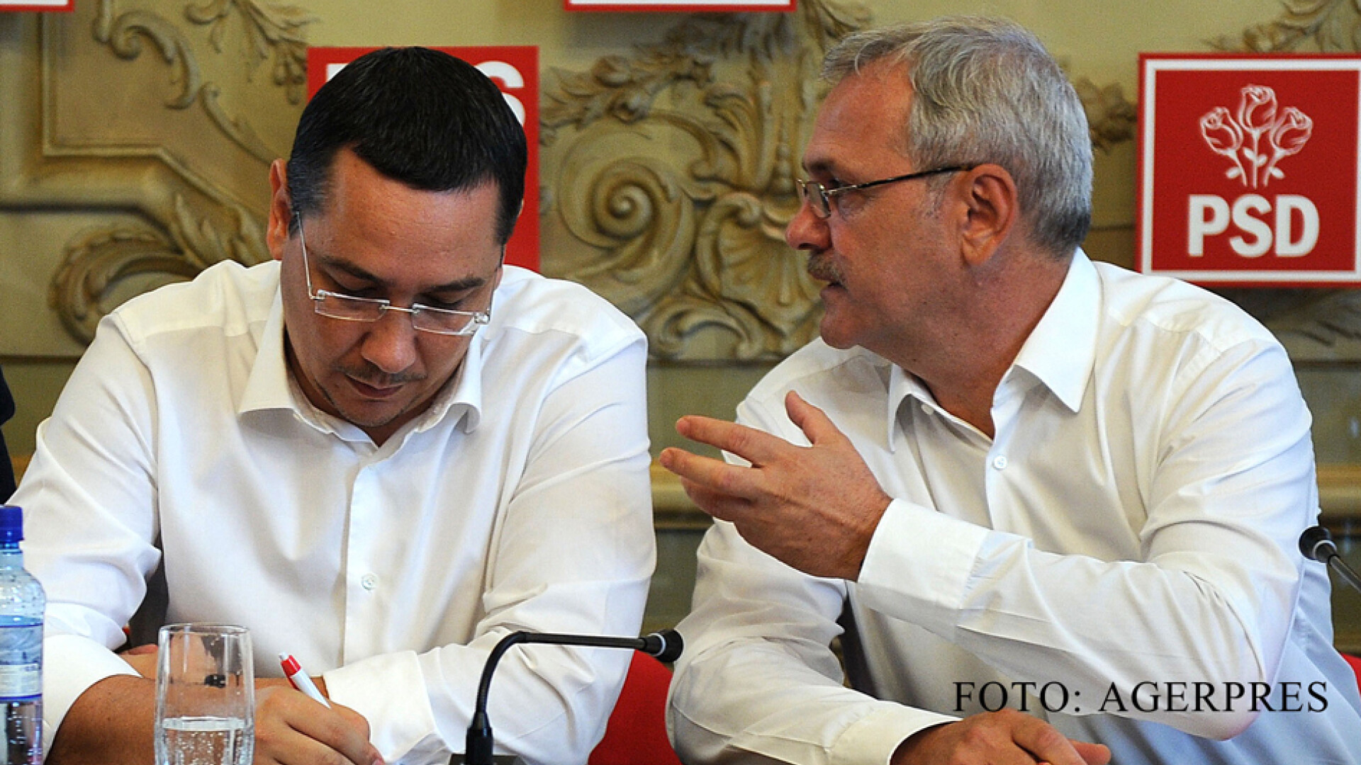 Victor Ponta si Liviu Dragnea