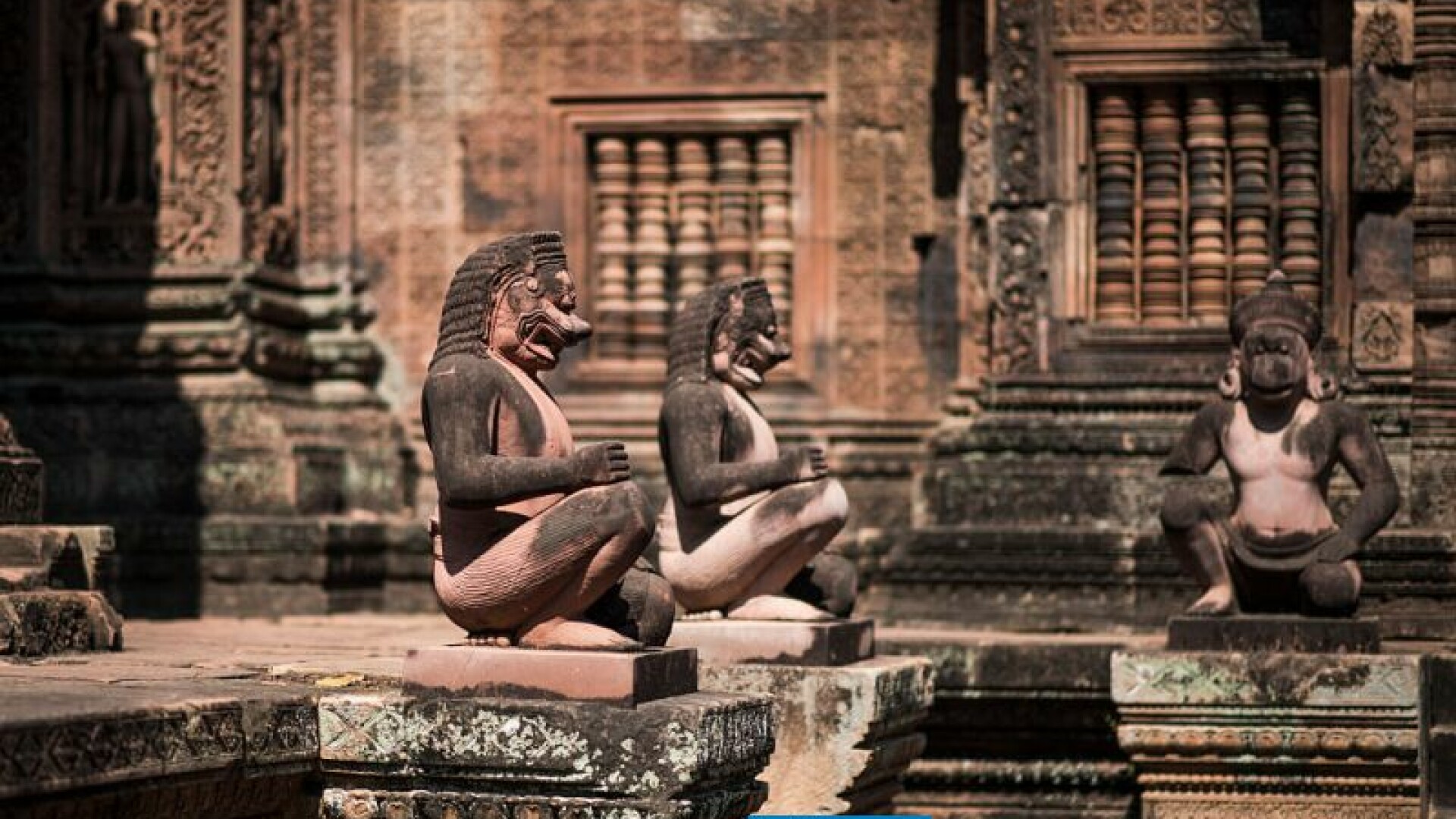Complexul templului Angkor din Cambogia.