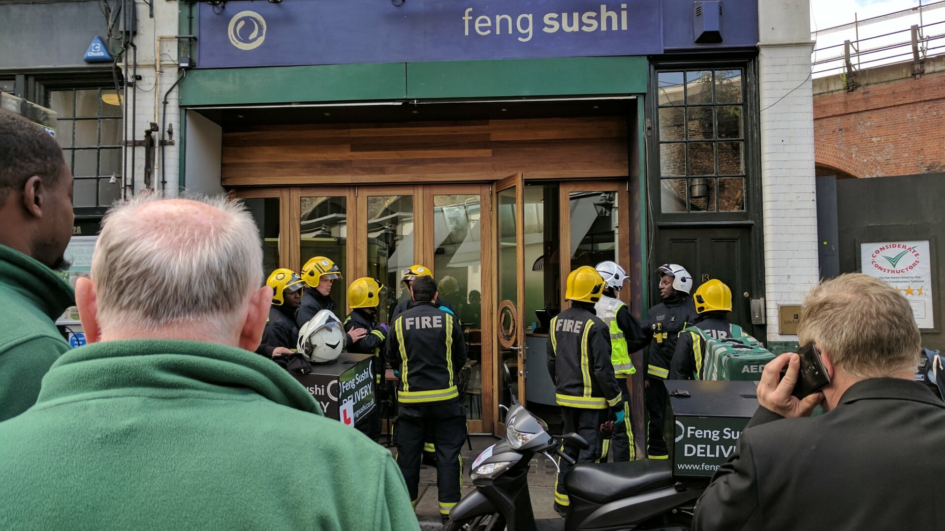 Borough Market, incident chimic