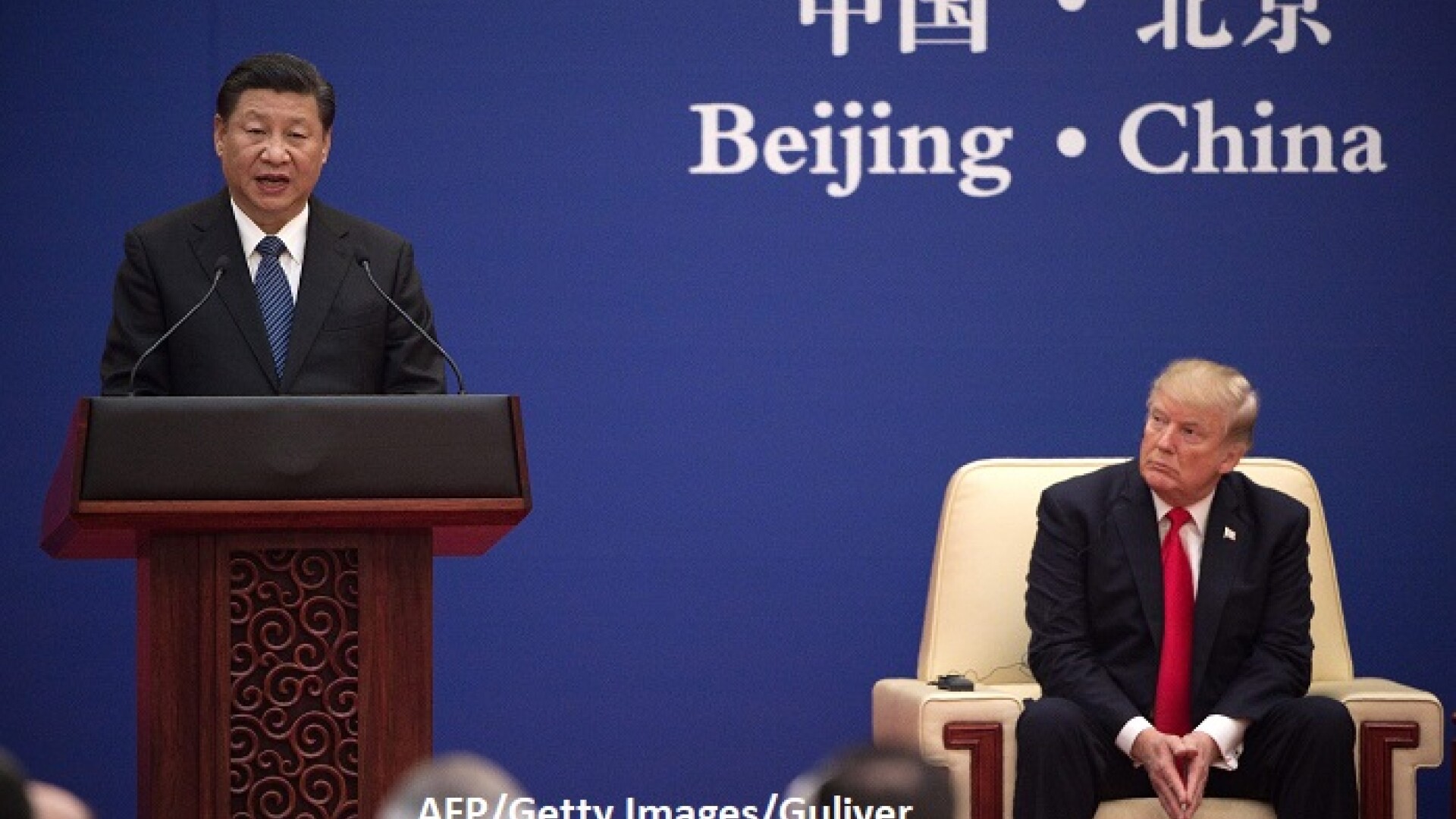 Xi Jinping si Donald Trump - AFP/Getty