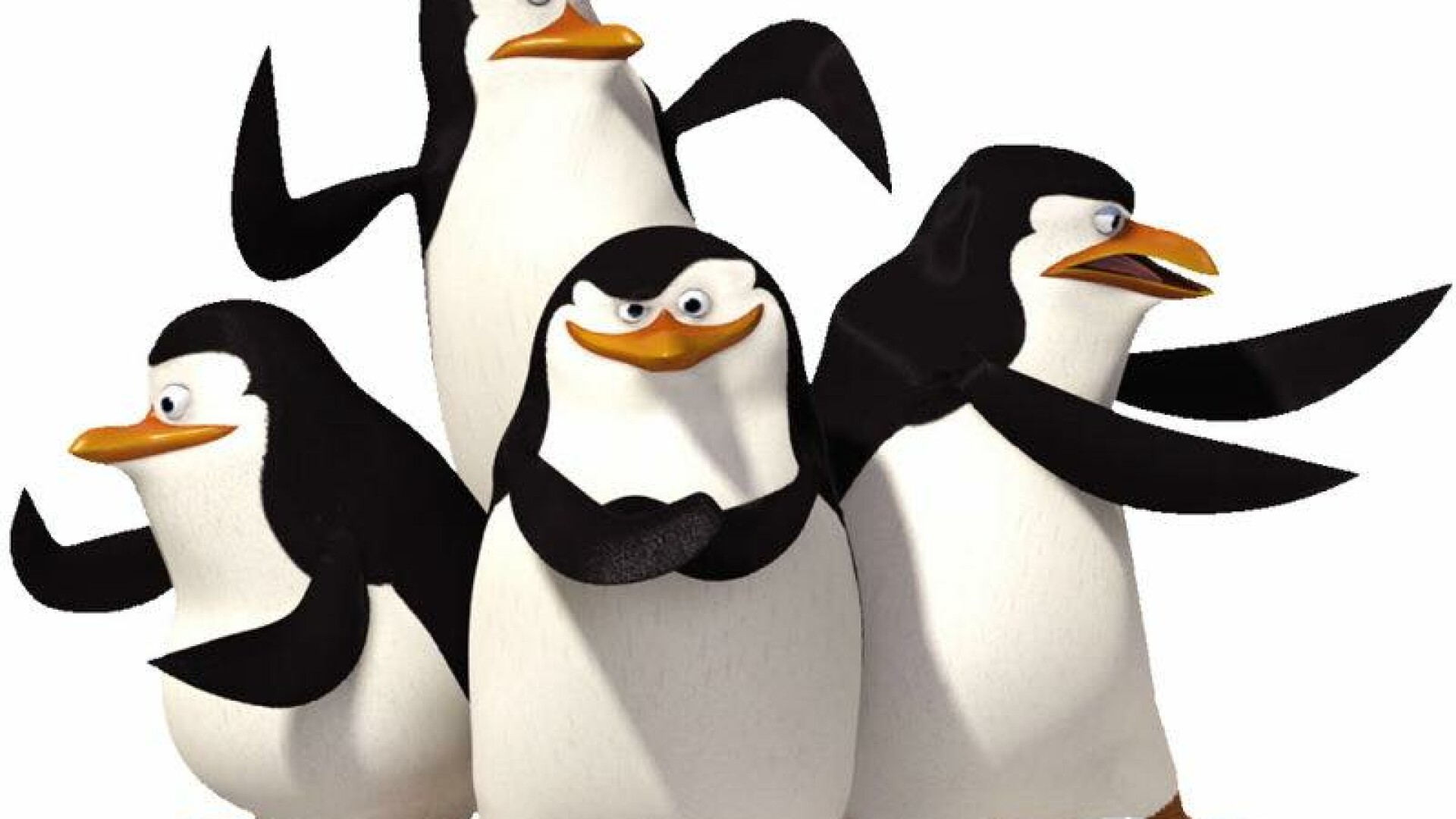 pinguinii din filmul Madagascar