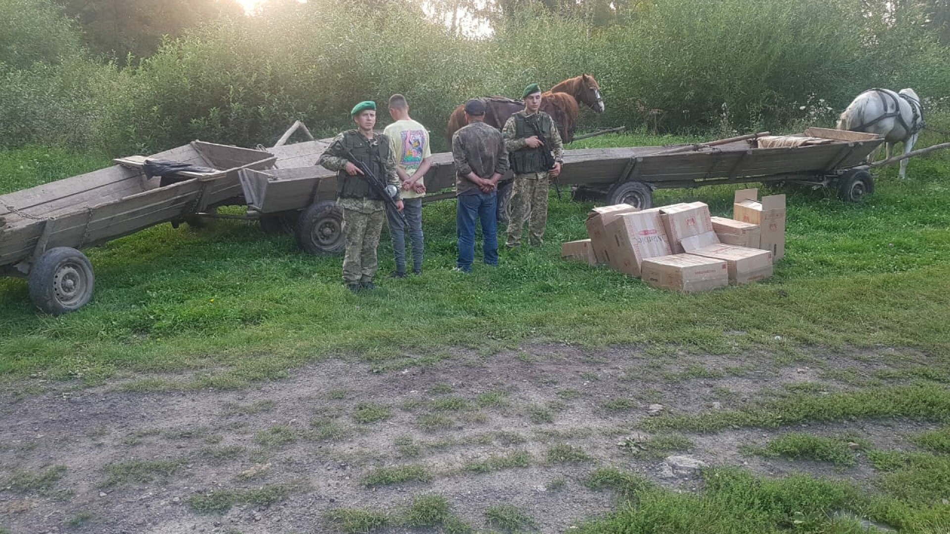 caravana de carute ucraina