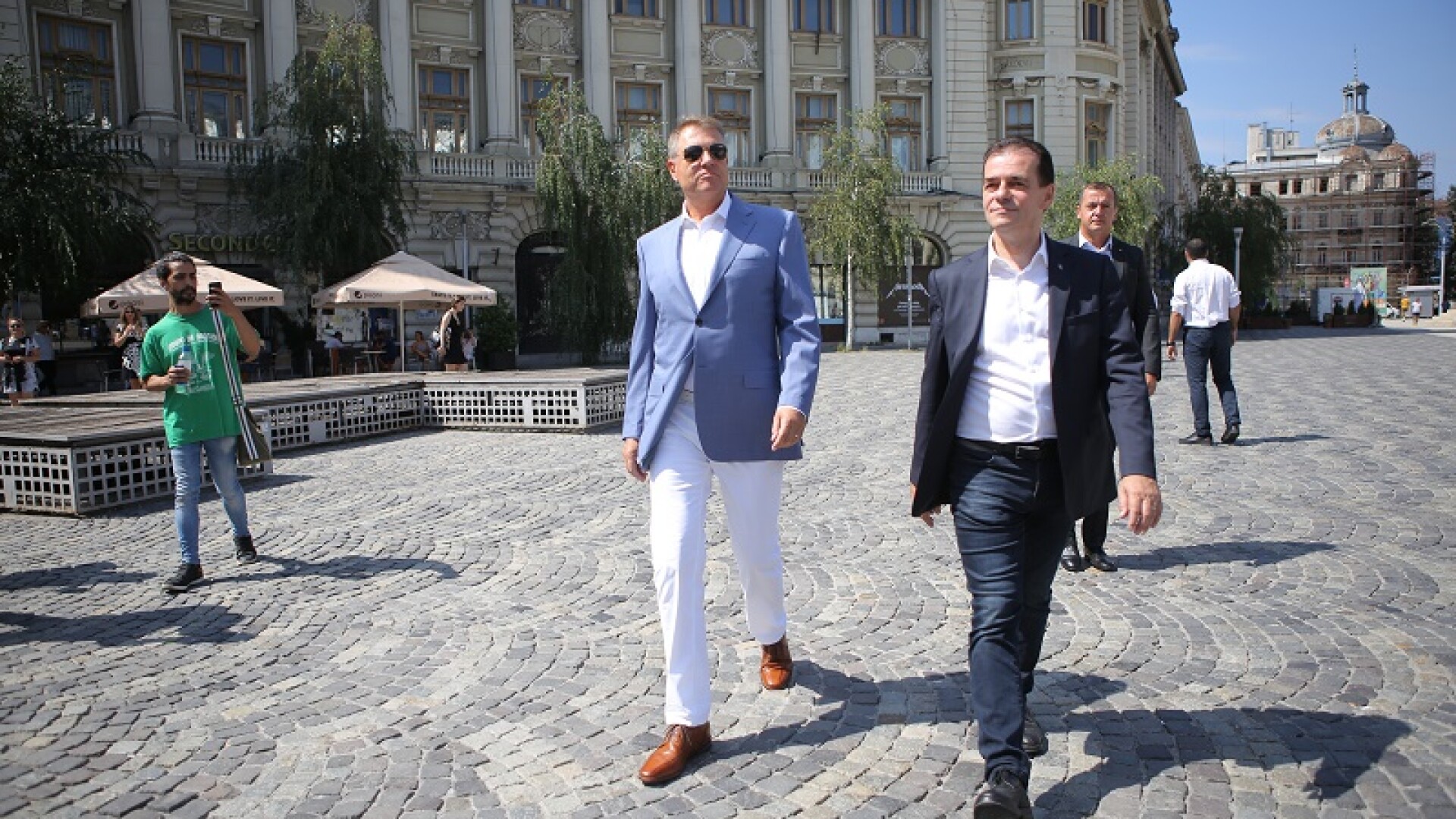 Klaus Iohannis si Ludovic Orban