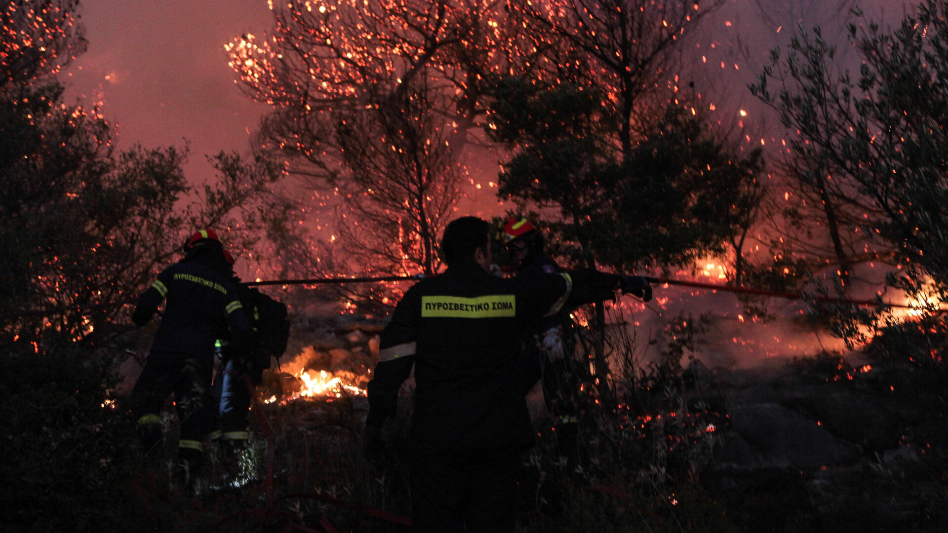 incendii de vegetatie in Grecia