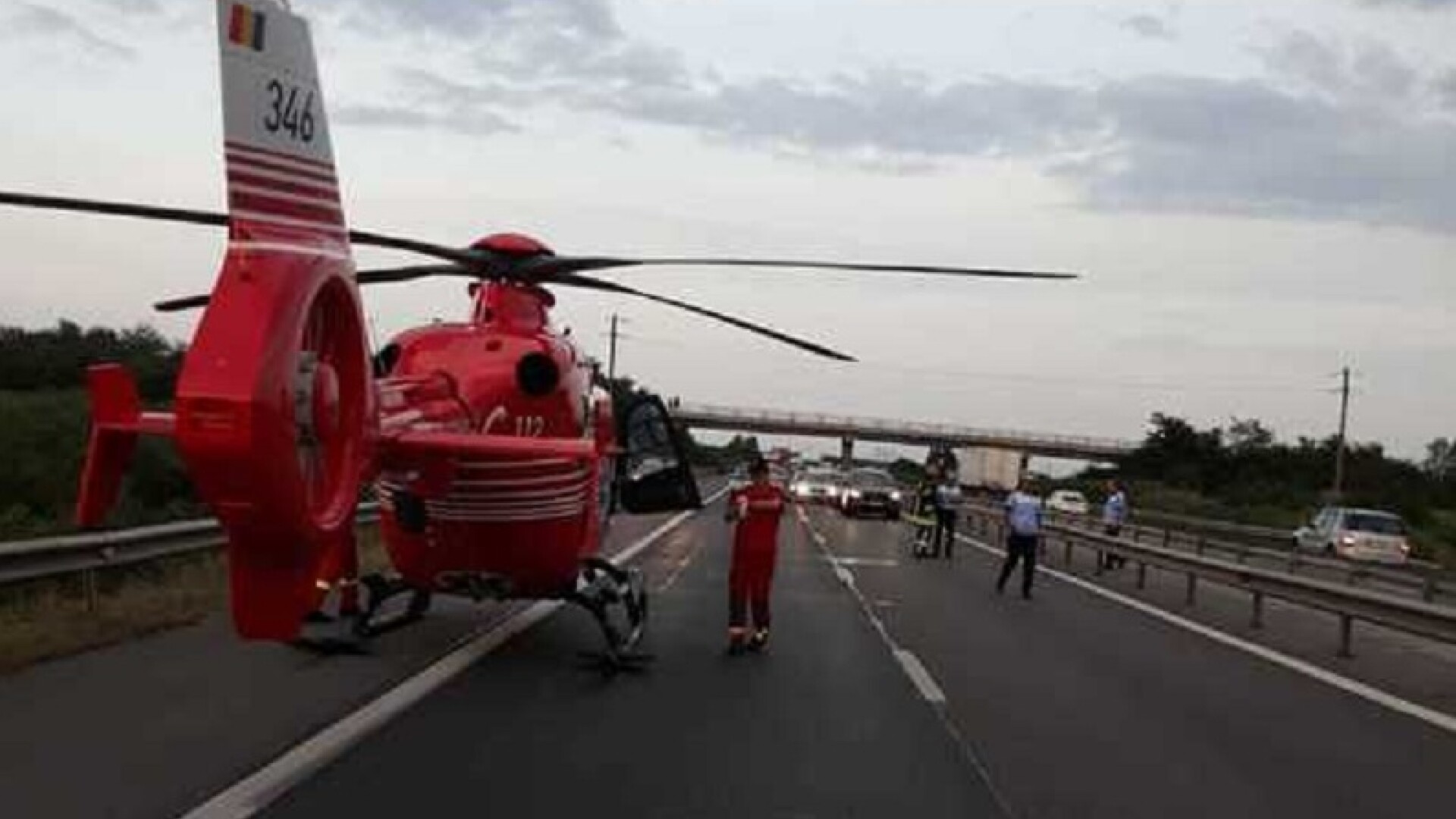 Accident pe autostrada Bucureşti – Piteşti