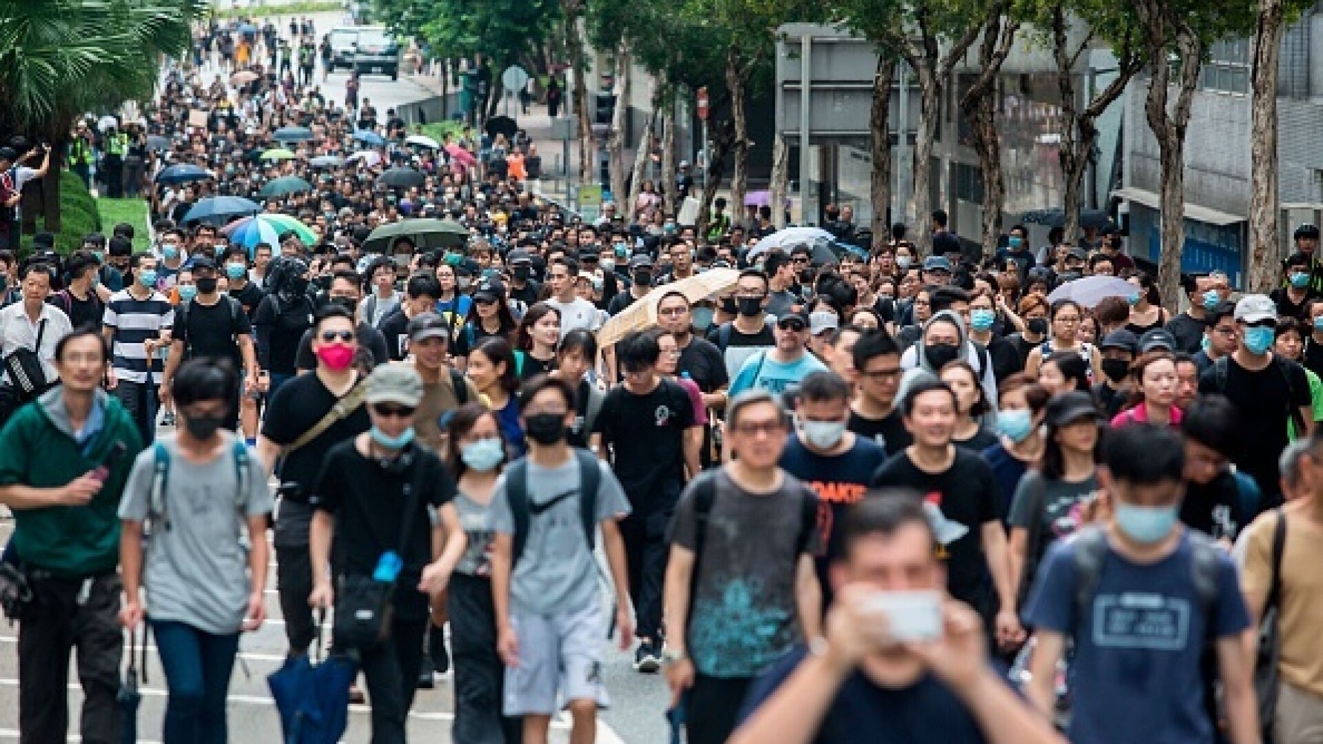 Mii de profesori, în stradă la Hong Kong: ”Guvernul ne ignoră de luni de zile” - 1