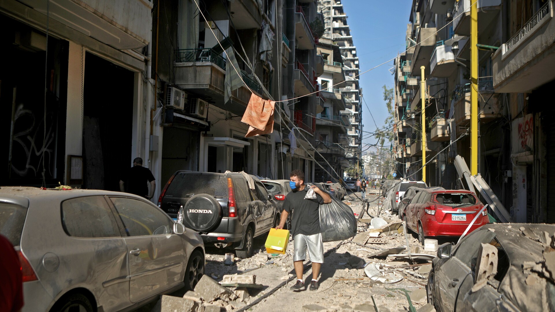 Imagini după explozia din Beirut, Liban - 6