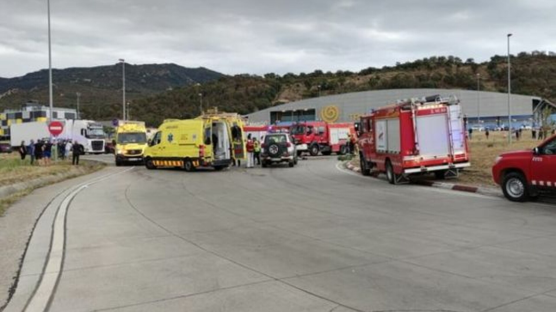 Români din Spania au imobilizat un șofer de TIR care fugise după un accident mortal