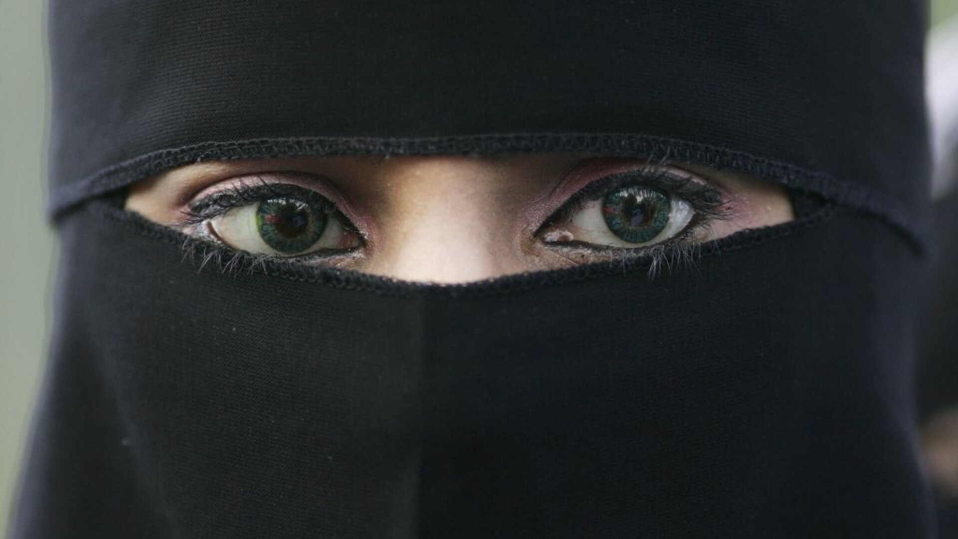burqa, femeie, musulman