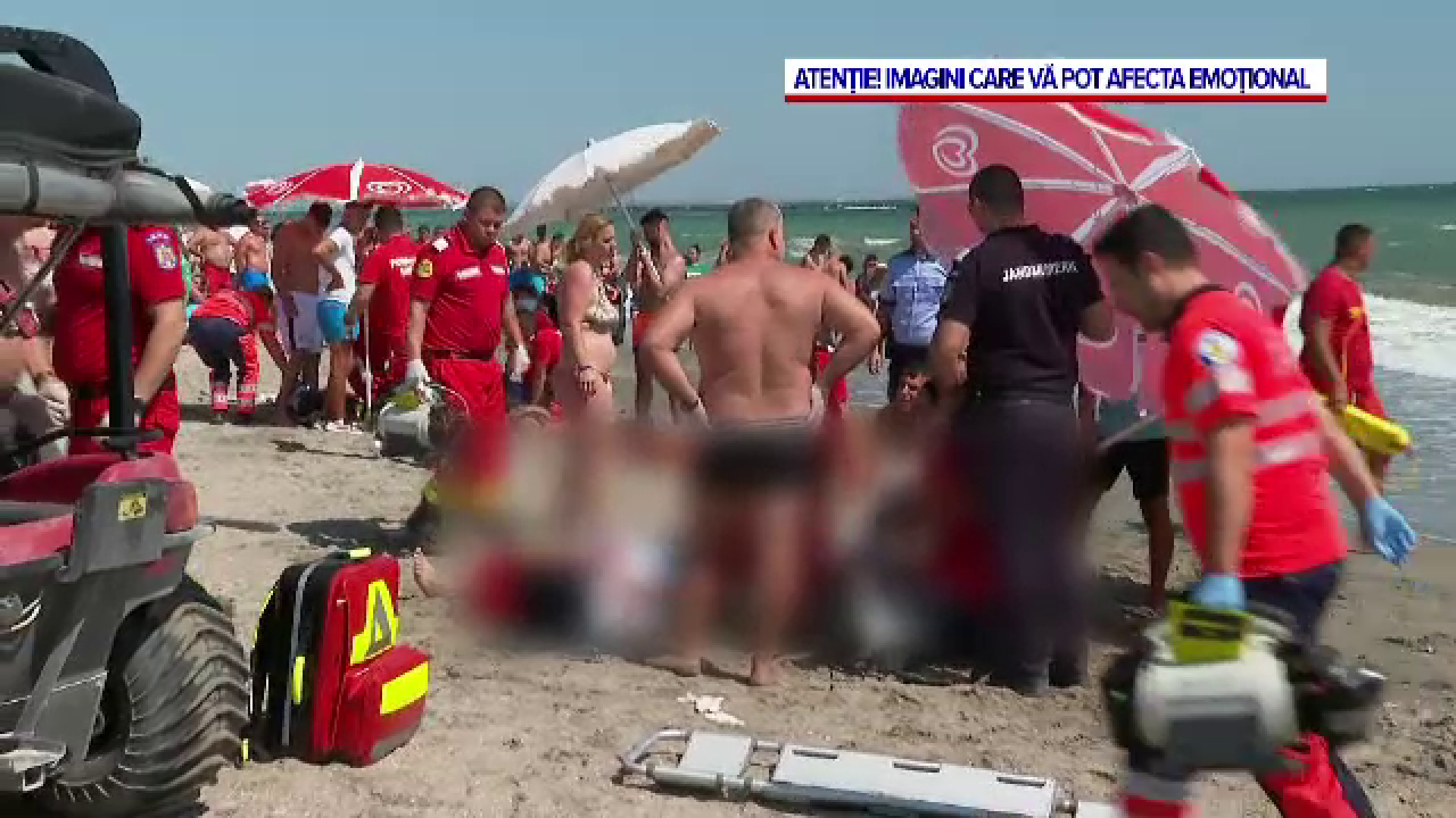 Un bărbat a murit înecat în mare, în Mamaia, de Florii. Trupul său a fost găsit pe plajă