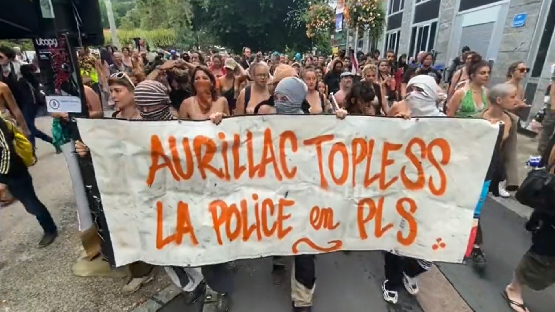 protest feminist Franța