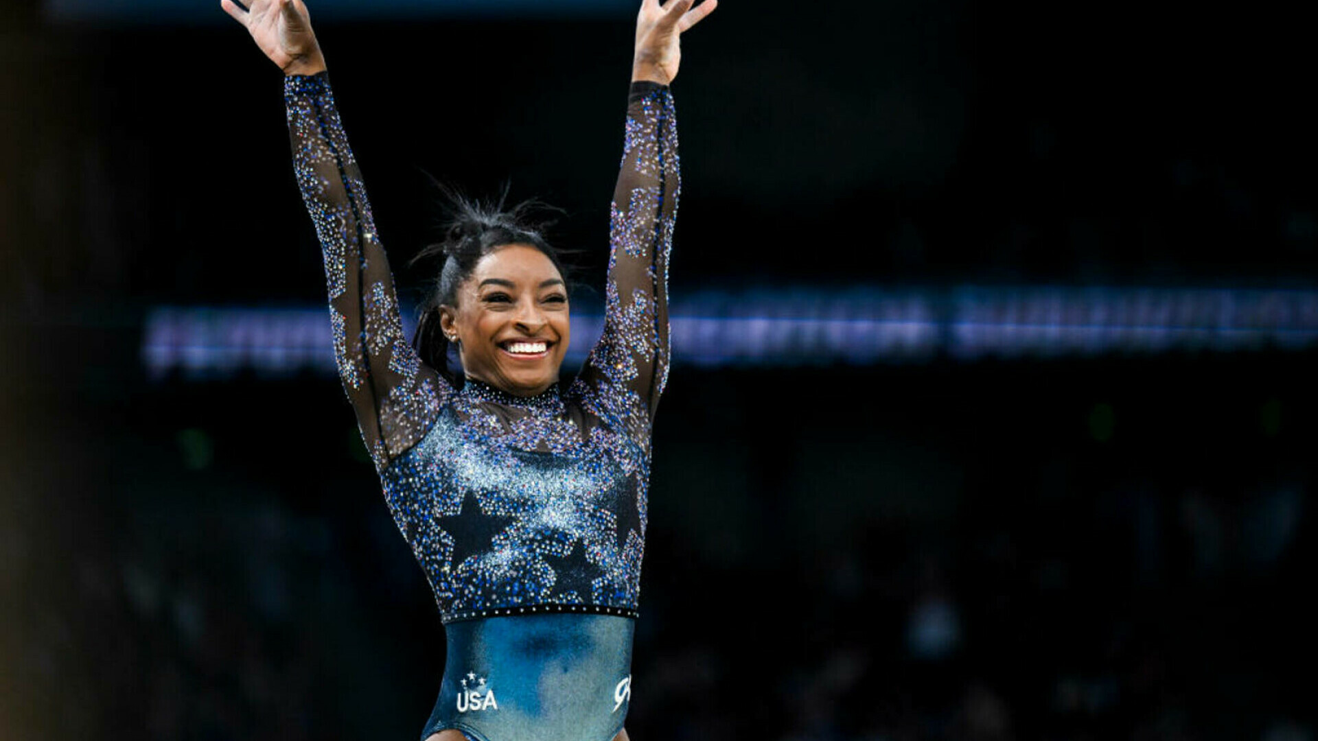 Gimnasta Simone Bilesa