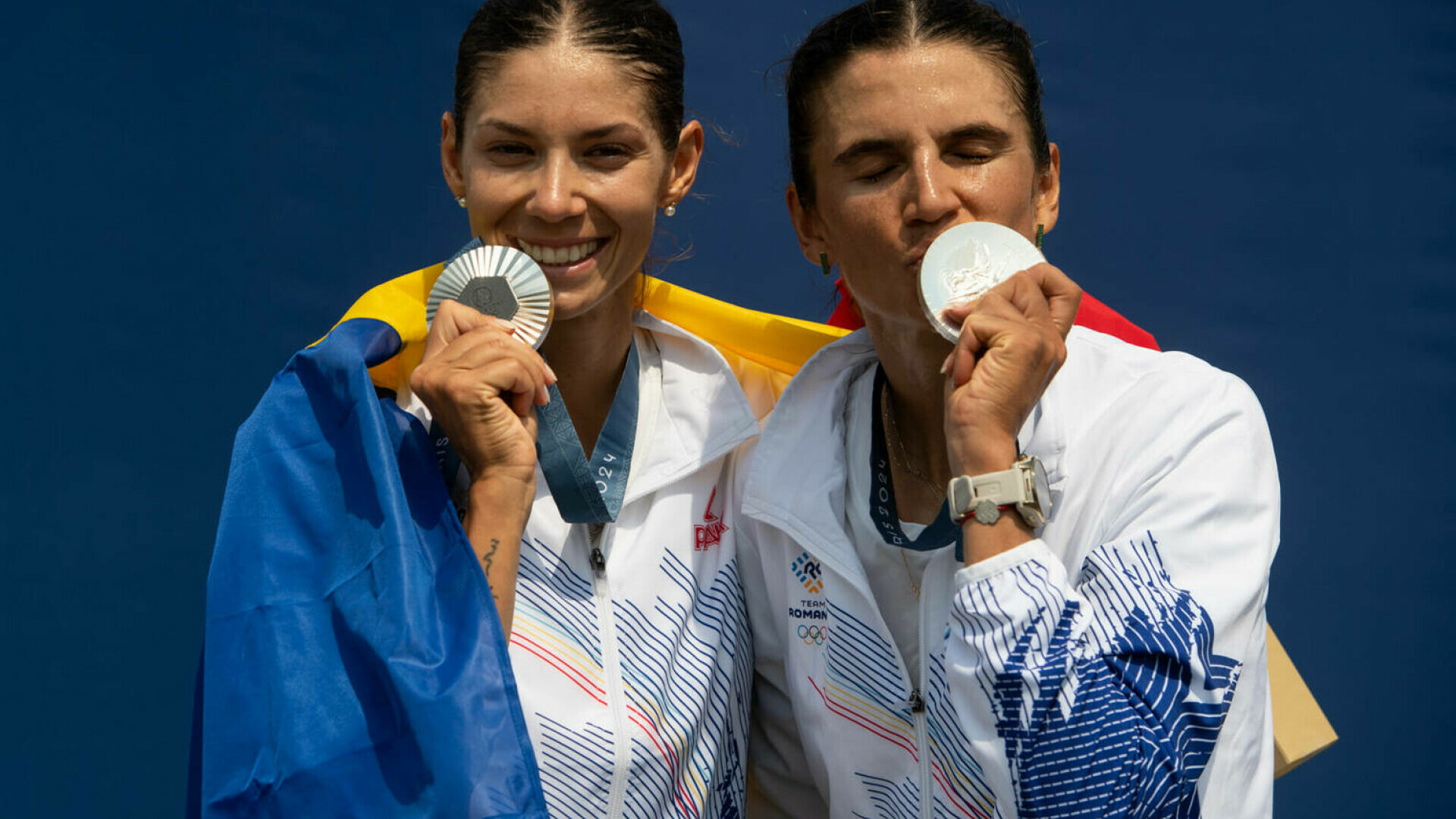 Ionela Cozmiuc şi Gianina van Groningen