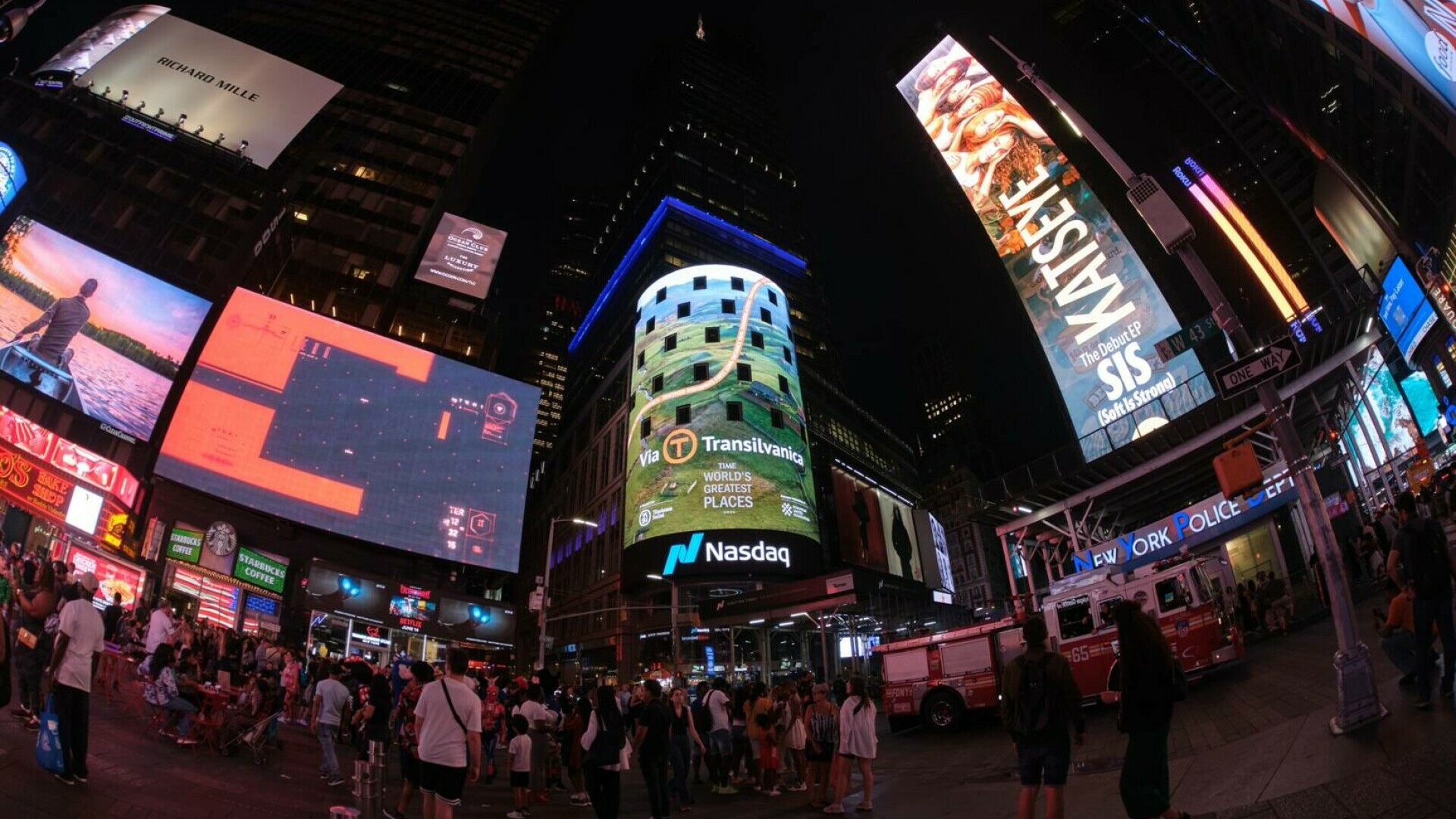 via transilvanica times square