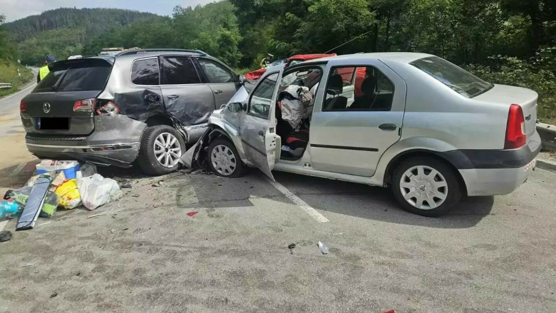 Românul cu Touareg care a provocat accidentul din Bulgaria a fost reținut. Zece persoane au fost rănite, două repatriate