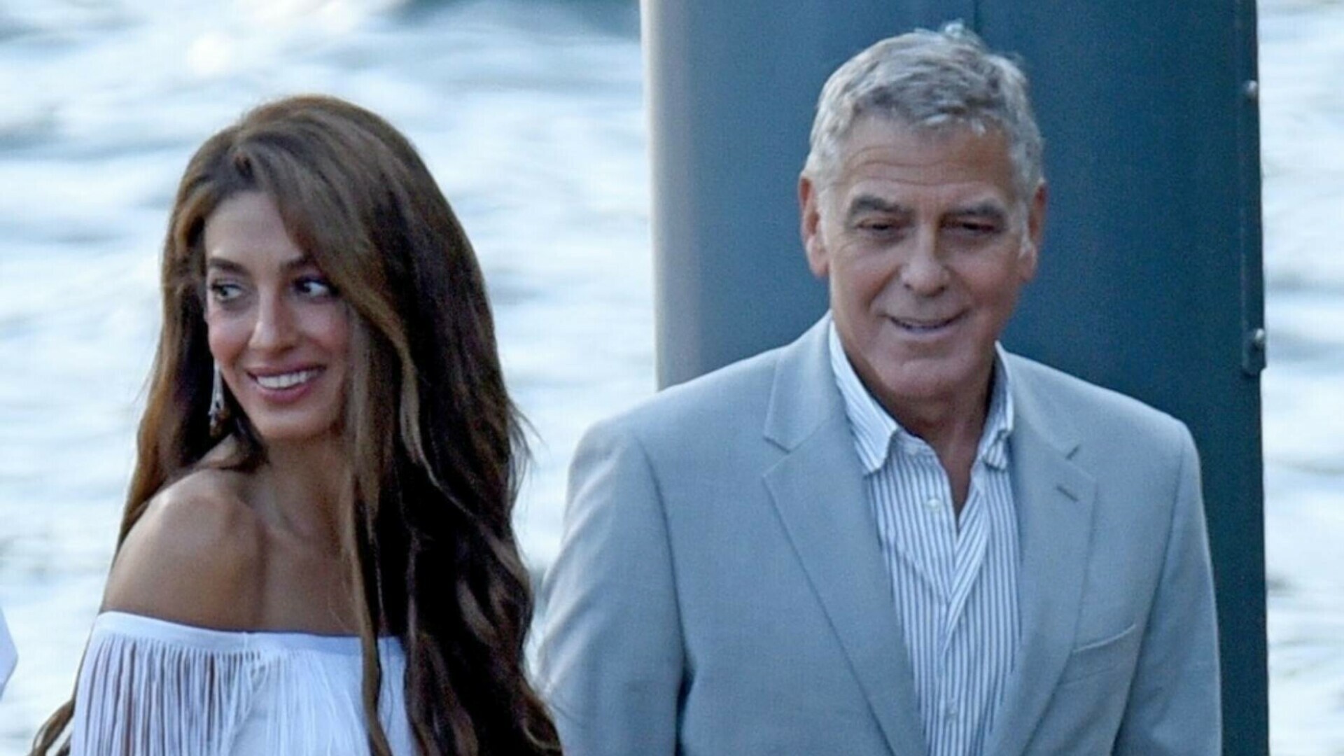 George și Amal Clooney Como