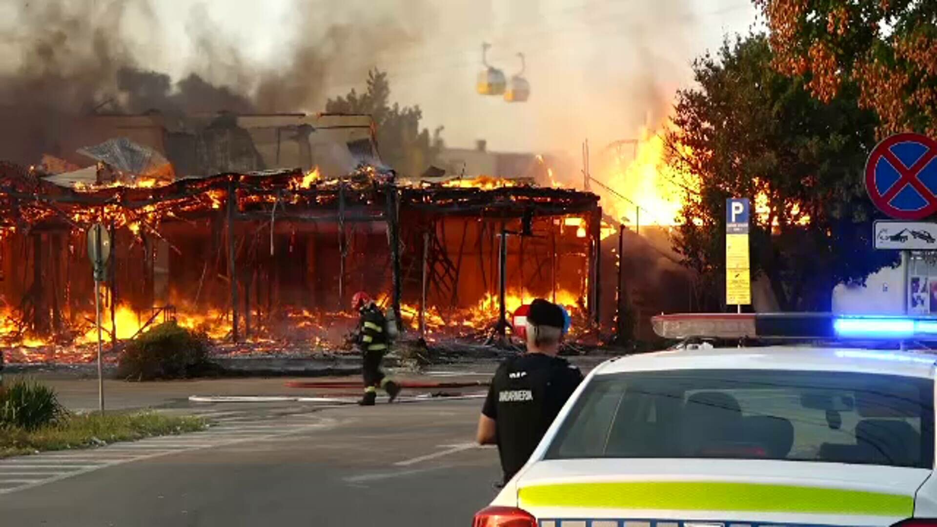 Ipoteza luată în calcul de anchetatori după incendiul de la clubul din Mamaia. Clădirea era în paragină