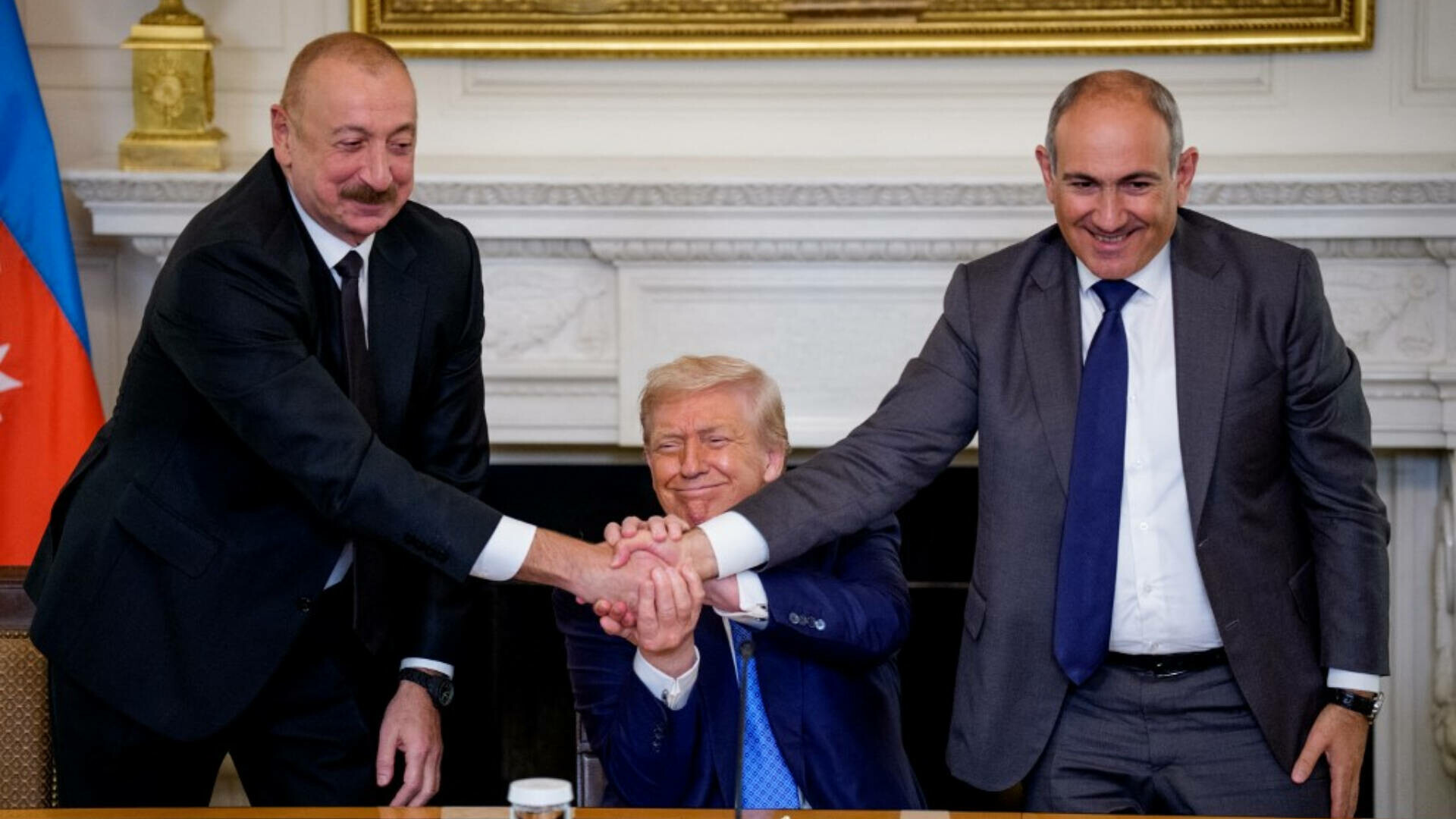 Moment istoric în Caucaz, în absența Rusiei. Cu Trump de față, Azerbaidjanul și Armenia au făcut pace după decenii de lupte