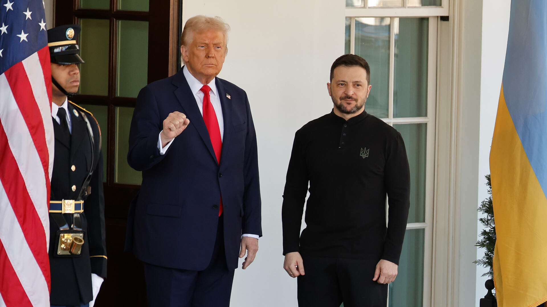 Donald Trump și Volodimir Zelenski