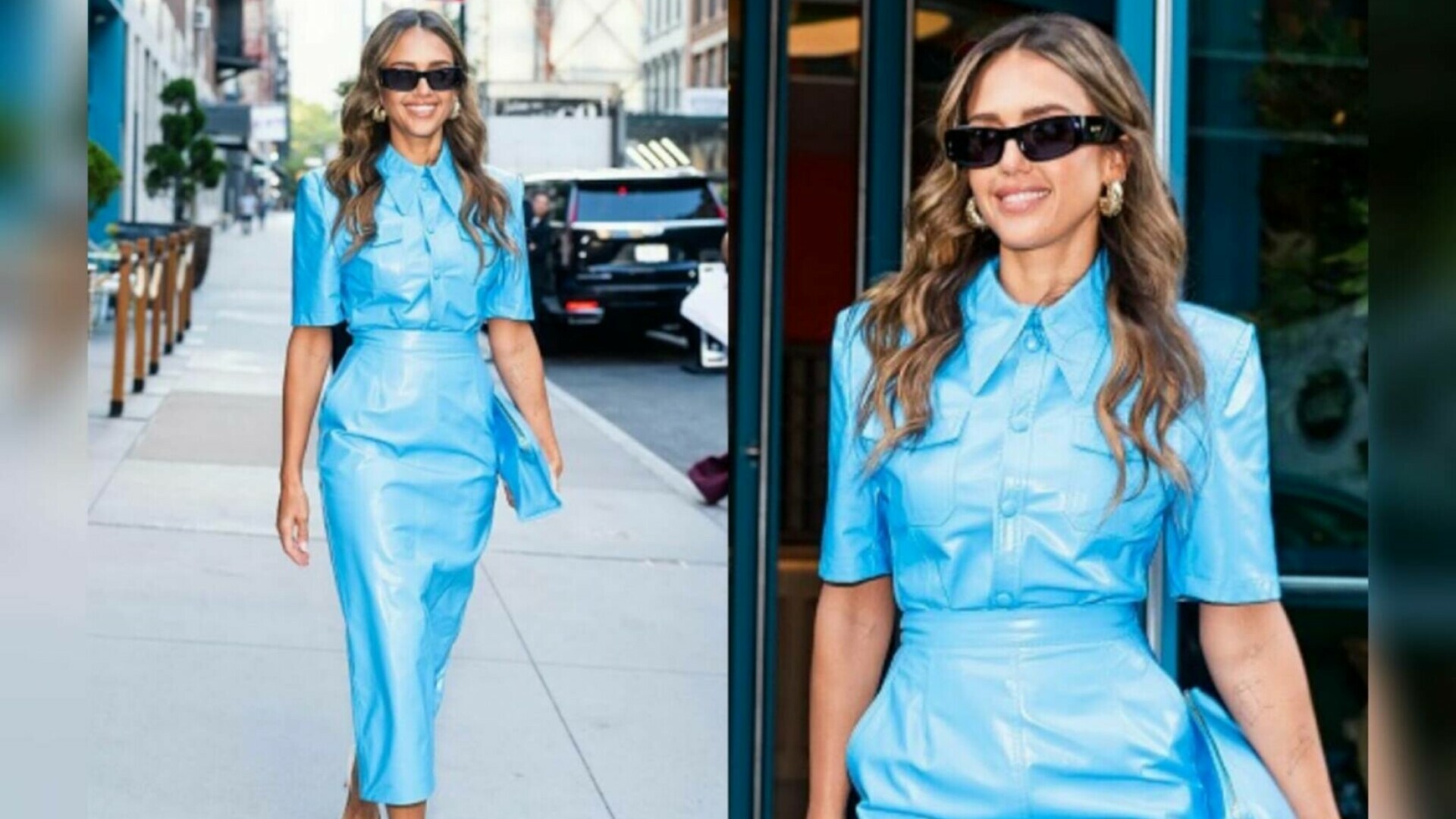 Jessica Alba a întors toate privirile la New York. Cum a fost surprinsă după ce s-a întors din vacanță. GALERIE FOTO