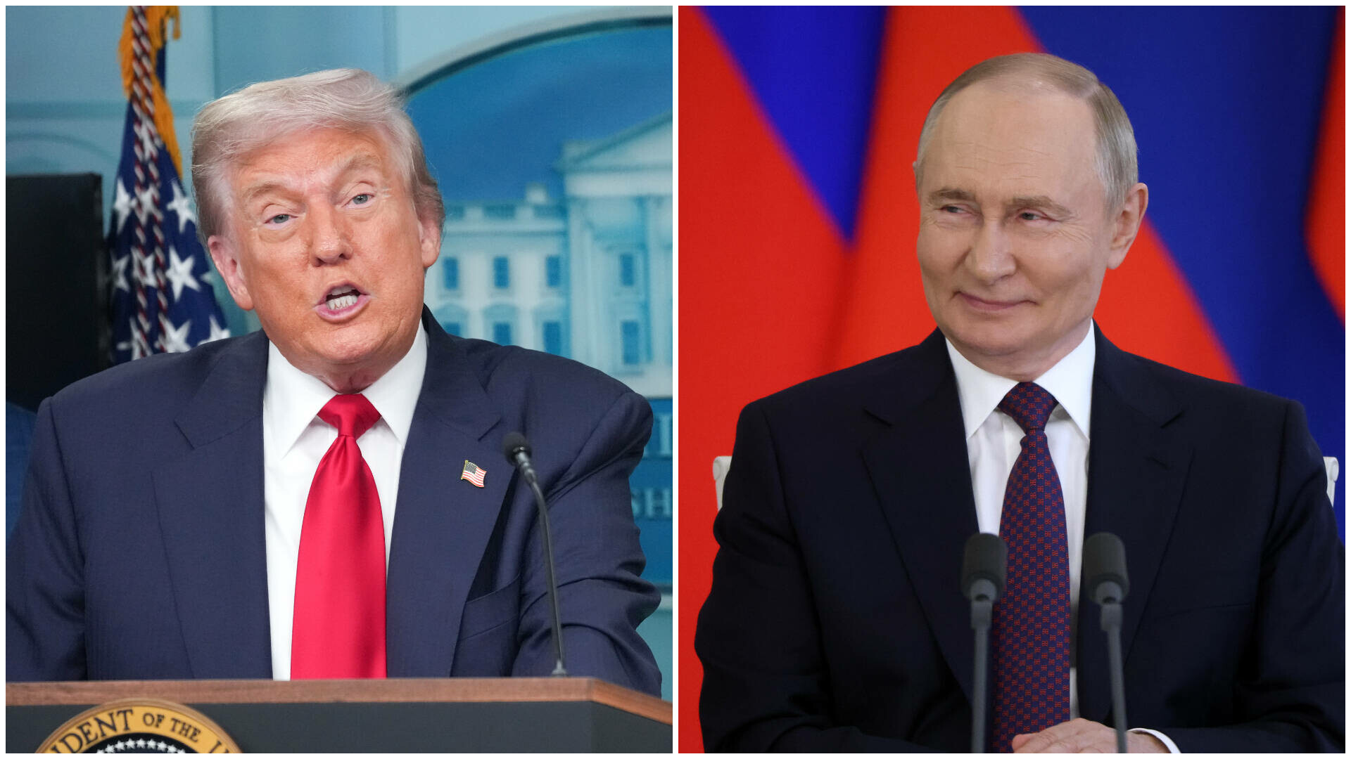 Donald Trump şi Vladimir Putin