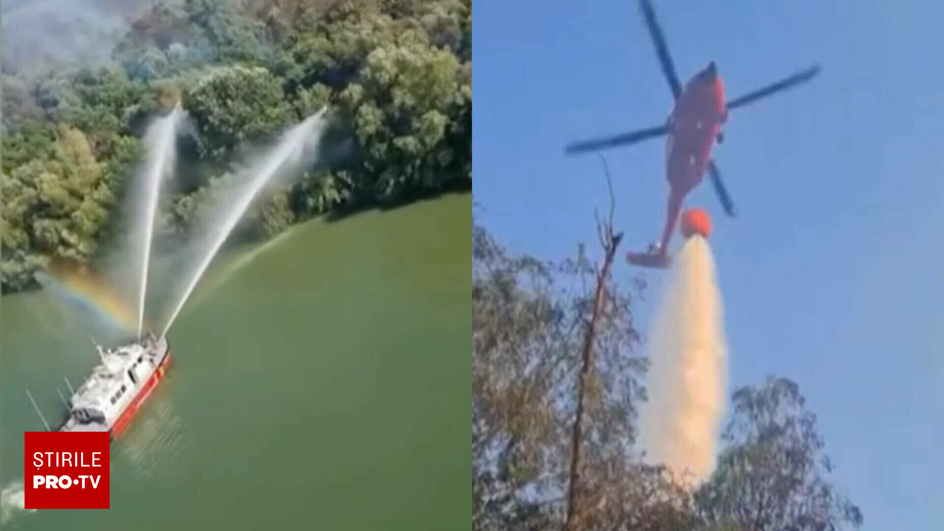 Incendiu de vegetație greu de controlat, în Delta Dunării. Pompierii se  luptă deja de zece zile cu focul - Știrile ProTV