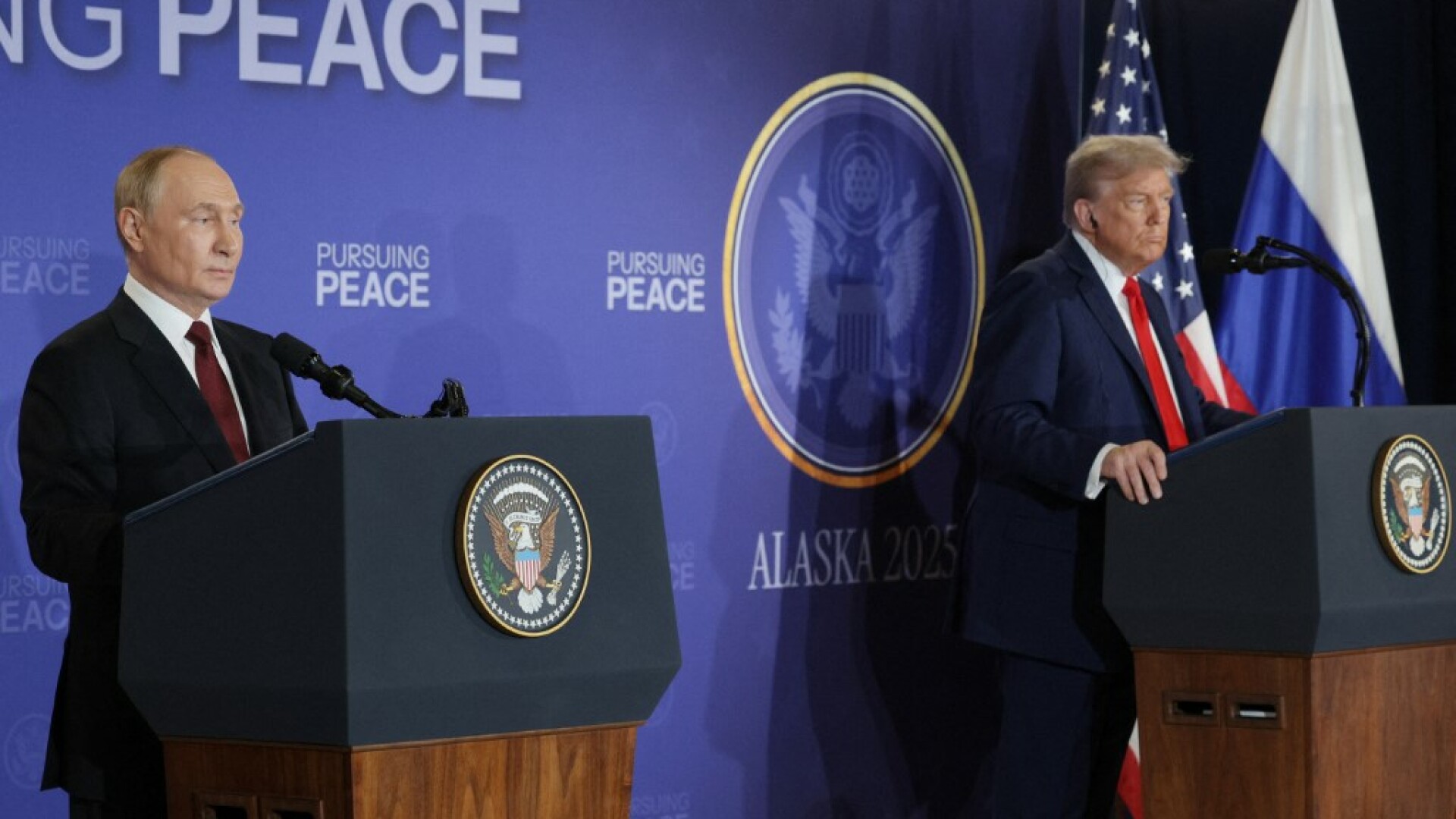 Vladimir Putin, Donald Trump, Alaska