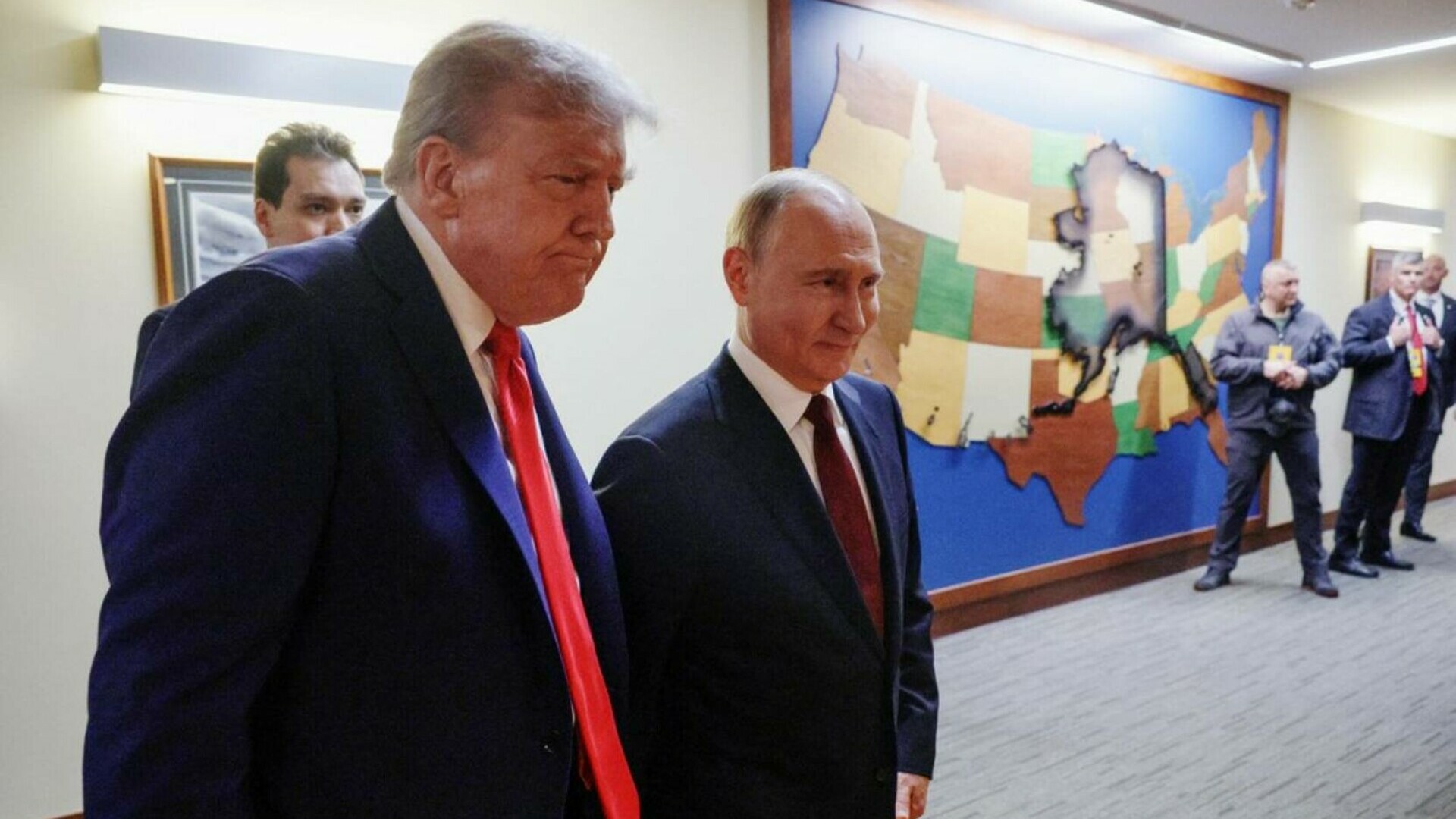 Vladimir Putin, Donald Trump, Alaska