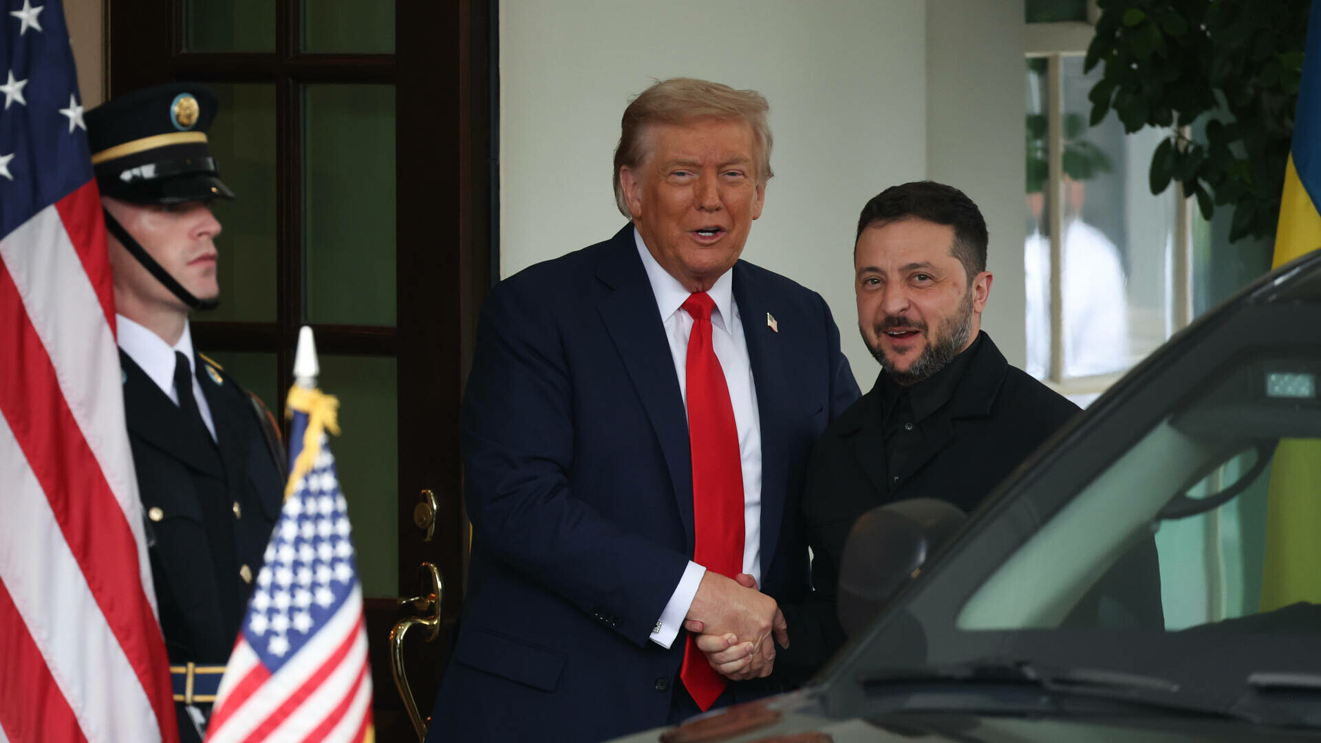 Donald Trump și Volodimir Zelenski