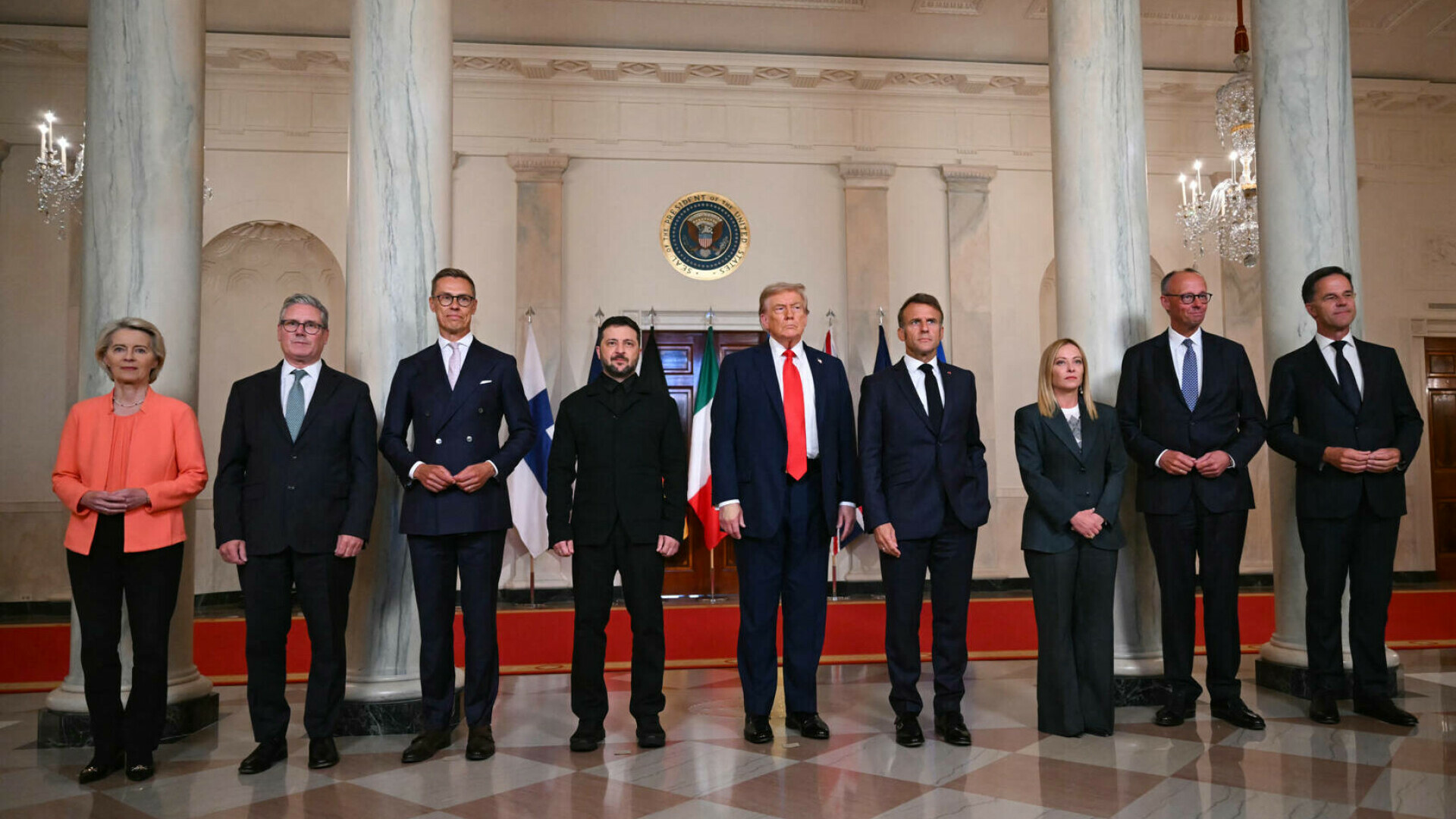Mesajul transmis de Rusia în timp ce Trump se întâlnea la Casa Albă cu Zelenski și liderii europeni