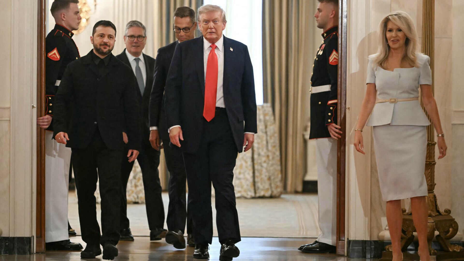 Cine este Monica Crowley, cea care i-a întâmpinat pe liderii europeni la Casa Albă. Scandalul în care a fost implicată. FOTO