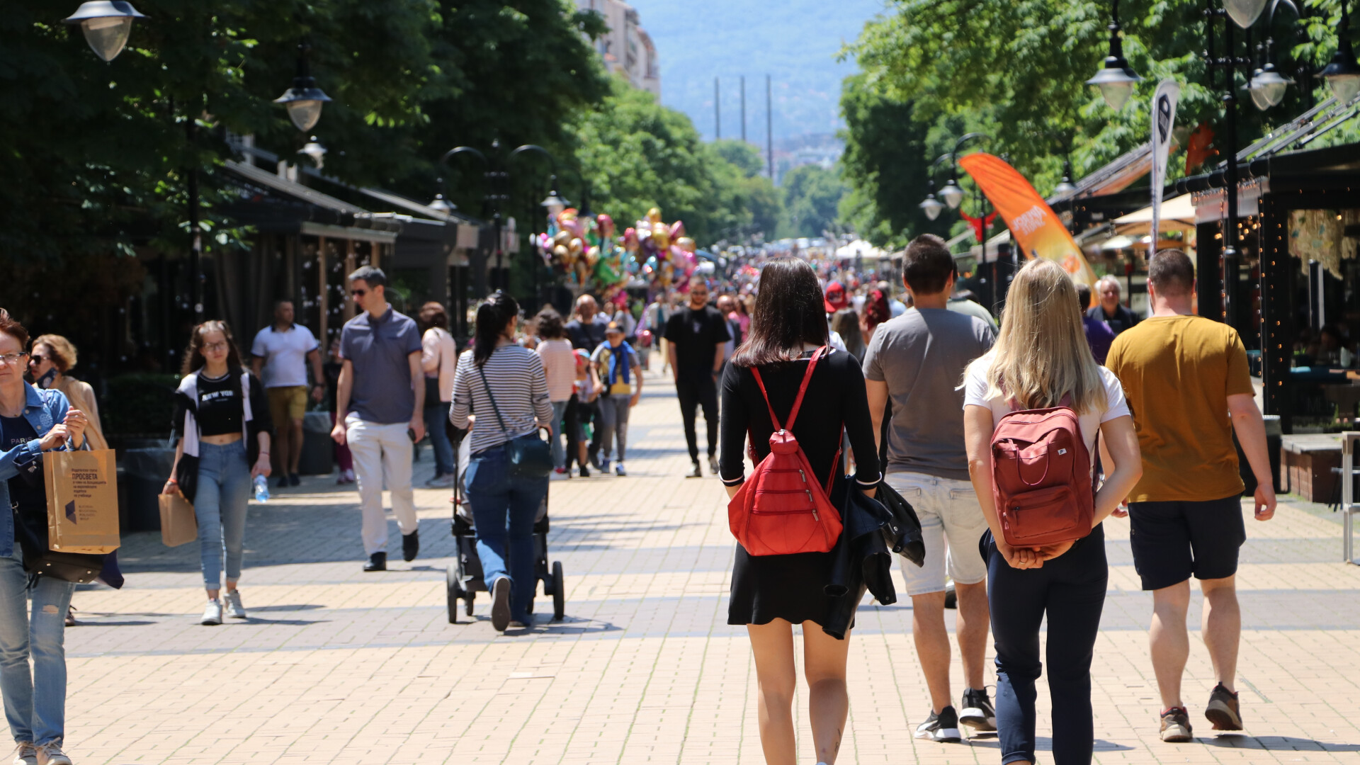 oameni, strada, sofia