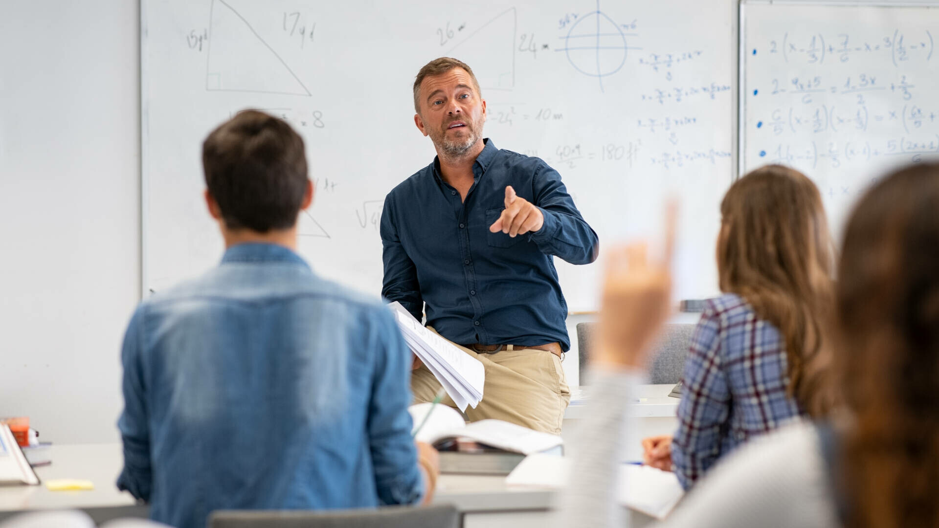 profesor, clasa, matematica