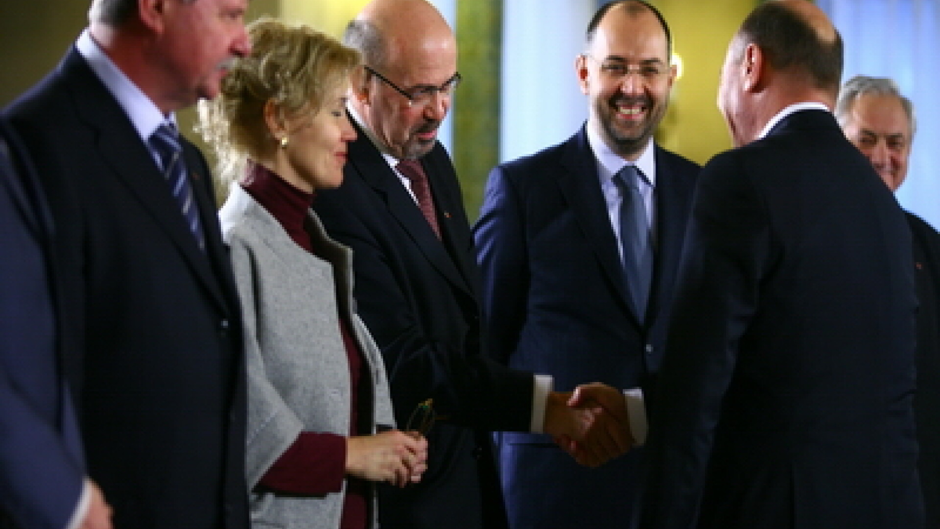 Traian Basescu si reprezentantii UDMR