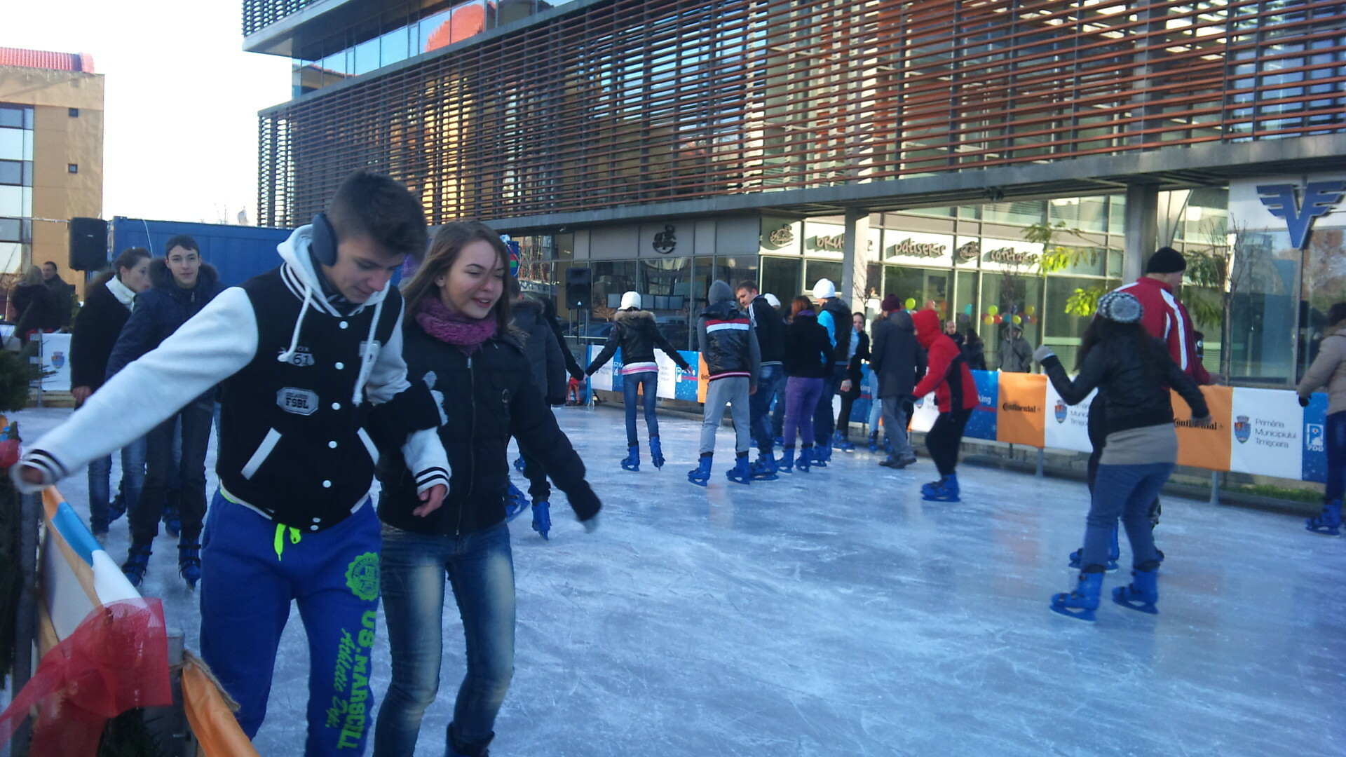 deschidere patinoar, timisoara