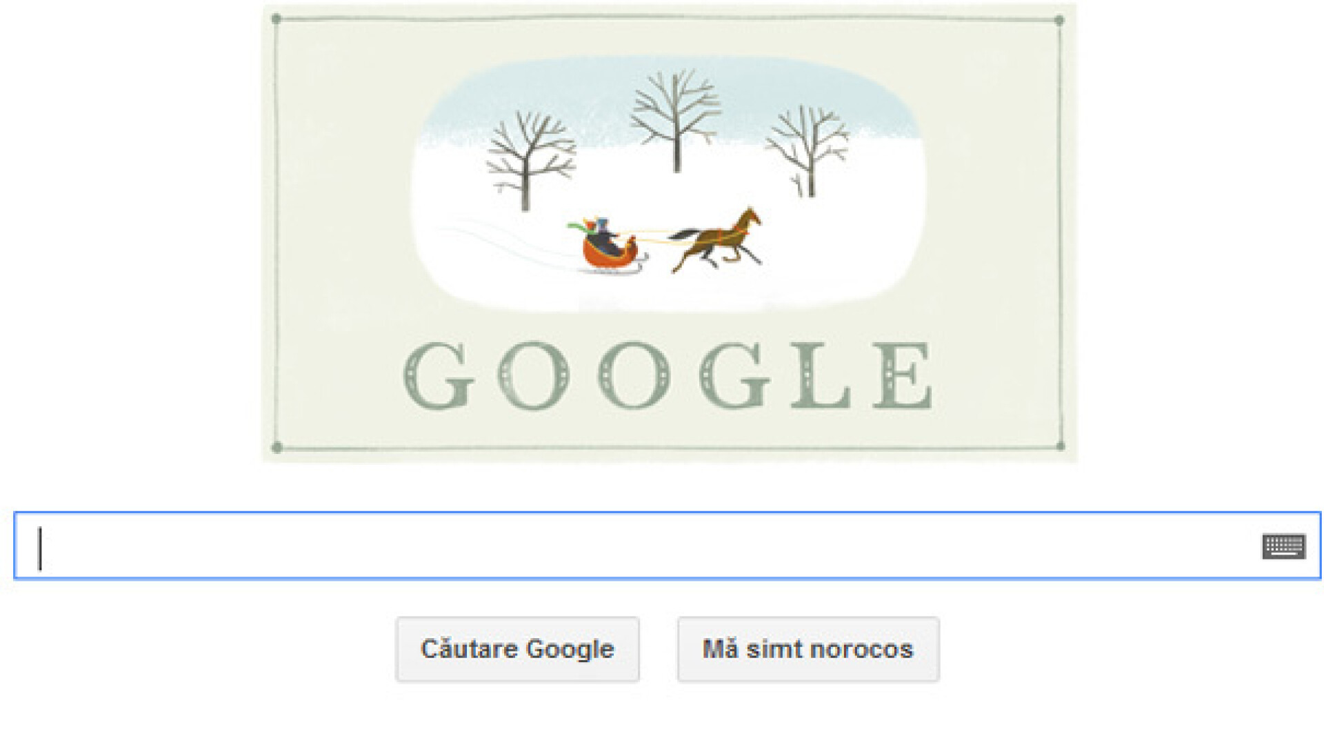 GOOGLE Sarbatori Fericite